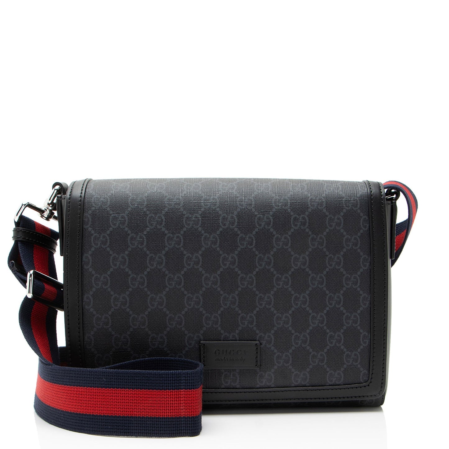 Gucci GG Supreme Web Messenger Bag