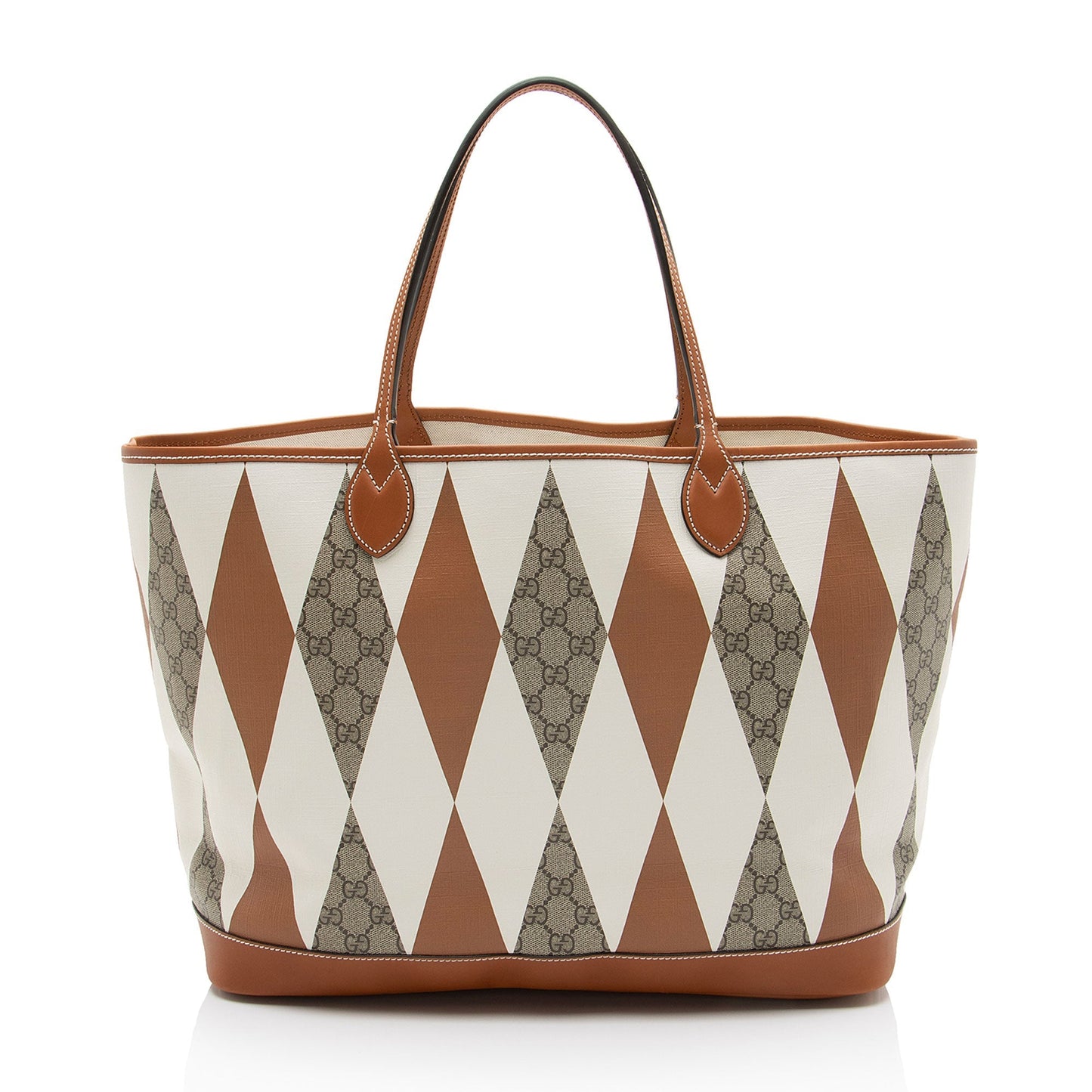 Gucci GG Supreme Rhombus Large Shopping Tote