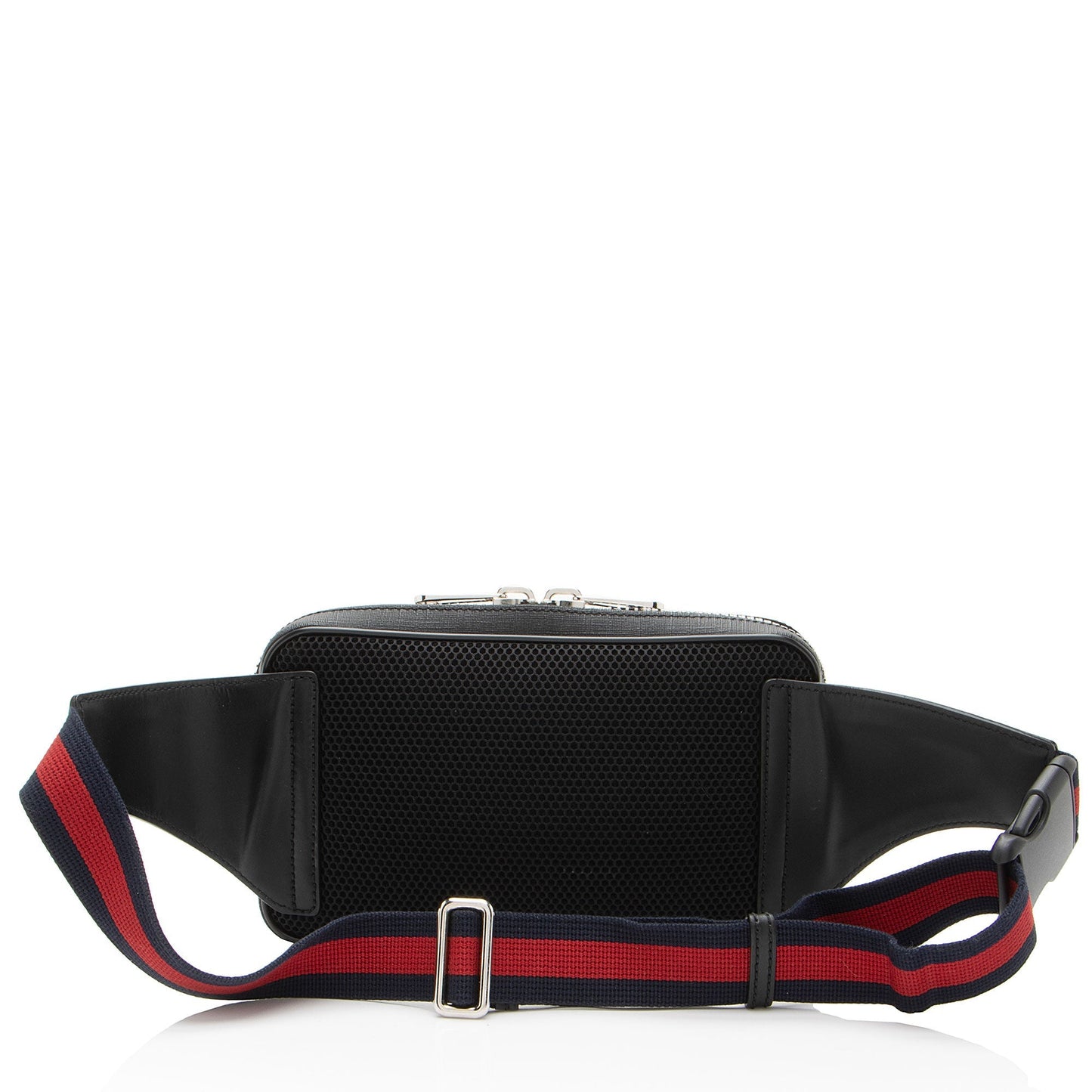 Gucci GG Supreme Web Zip Belt Bag (SHF-52MZPp)