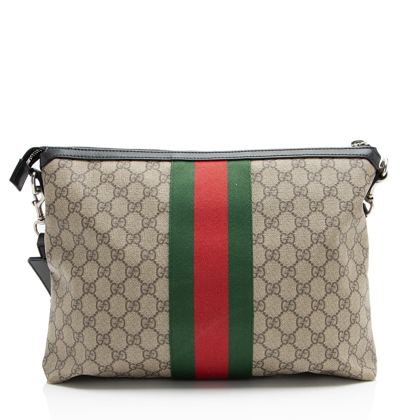 Gucci GG Supreme Web Flat Square Messenger