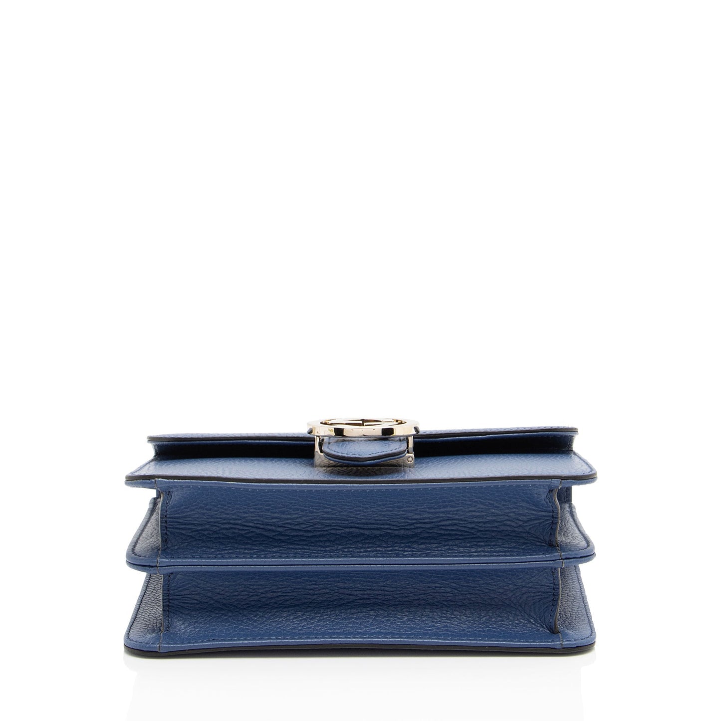 Gucci Grained Calfskin Interlocking G Small Shoulder Bag (SHF-ZsAt2c)