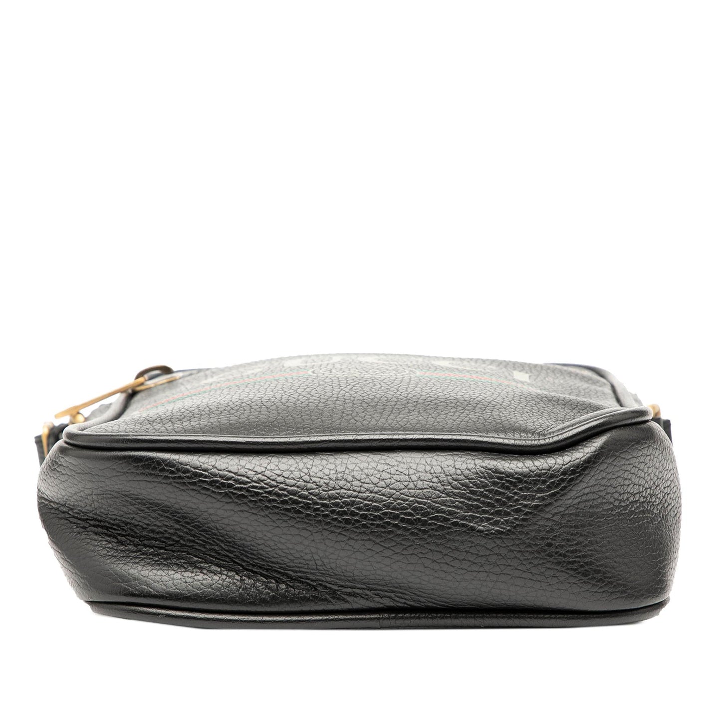 Gucci Grained Calfskin Logo Crossbody
