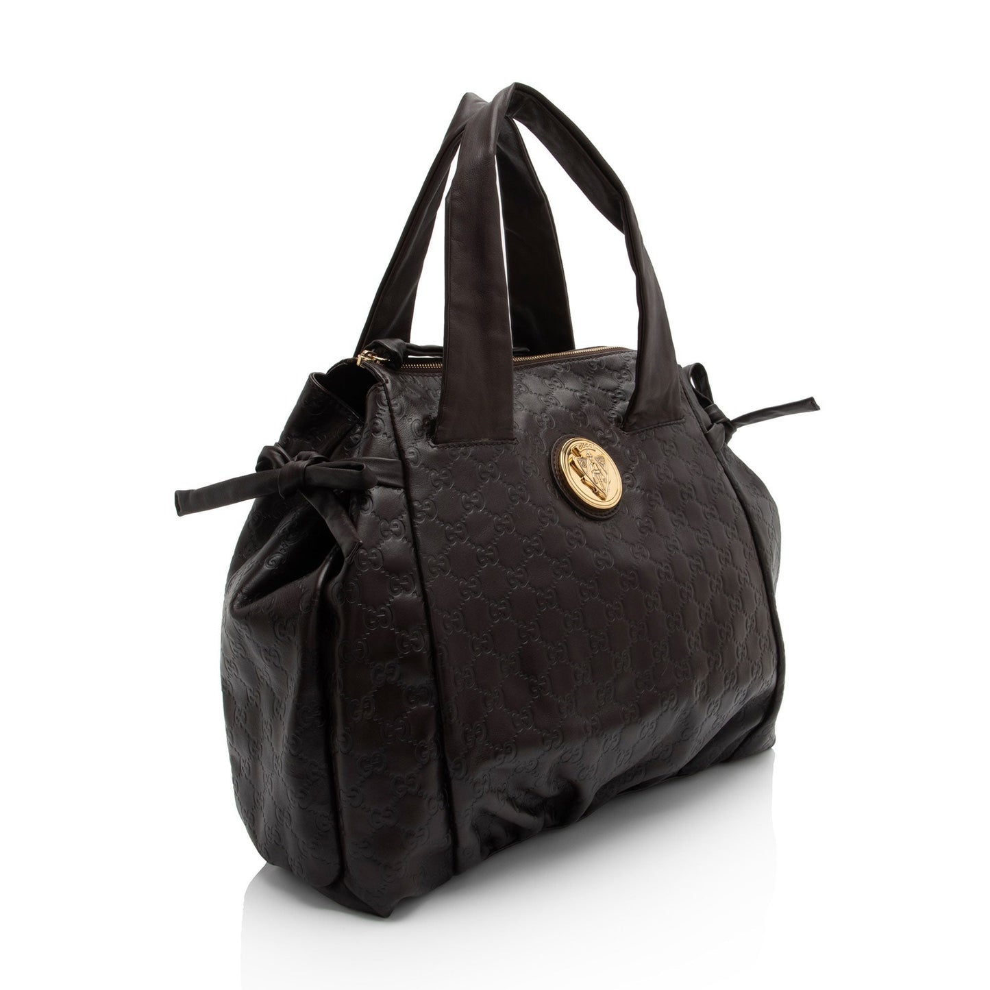 Gucci Guccissima Leather Hysteria Tote (SHF-U9A7KY)