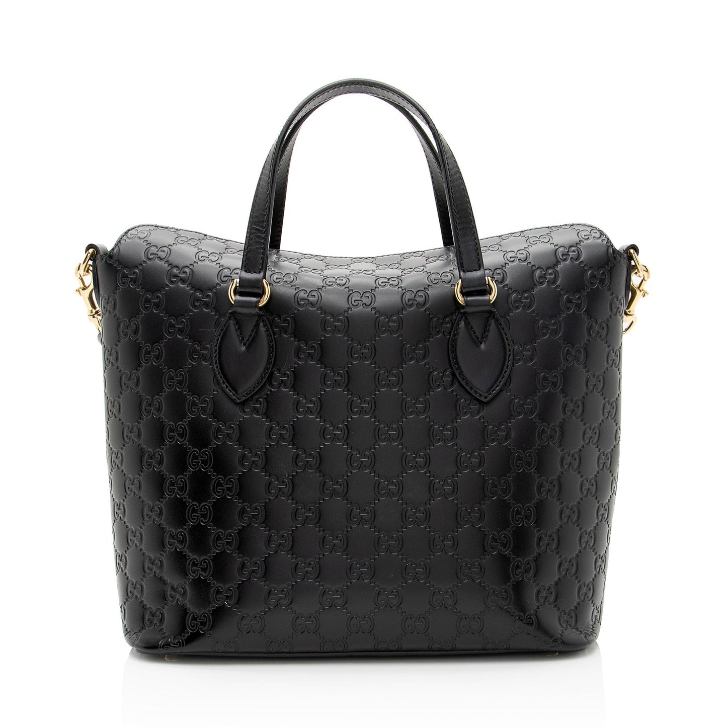 Gucci Guccissima Leather Linea A Fold Over Tote