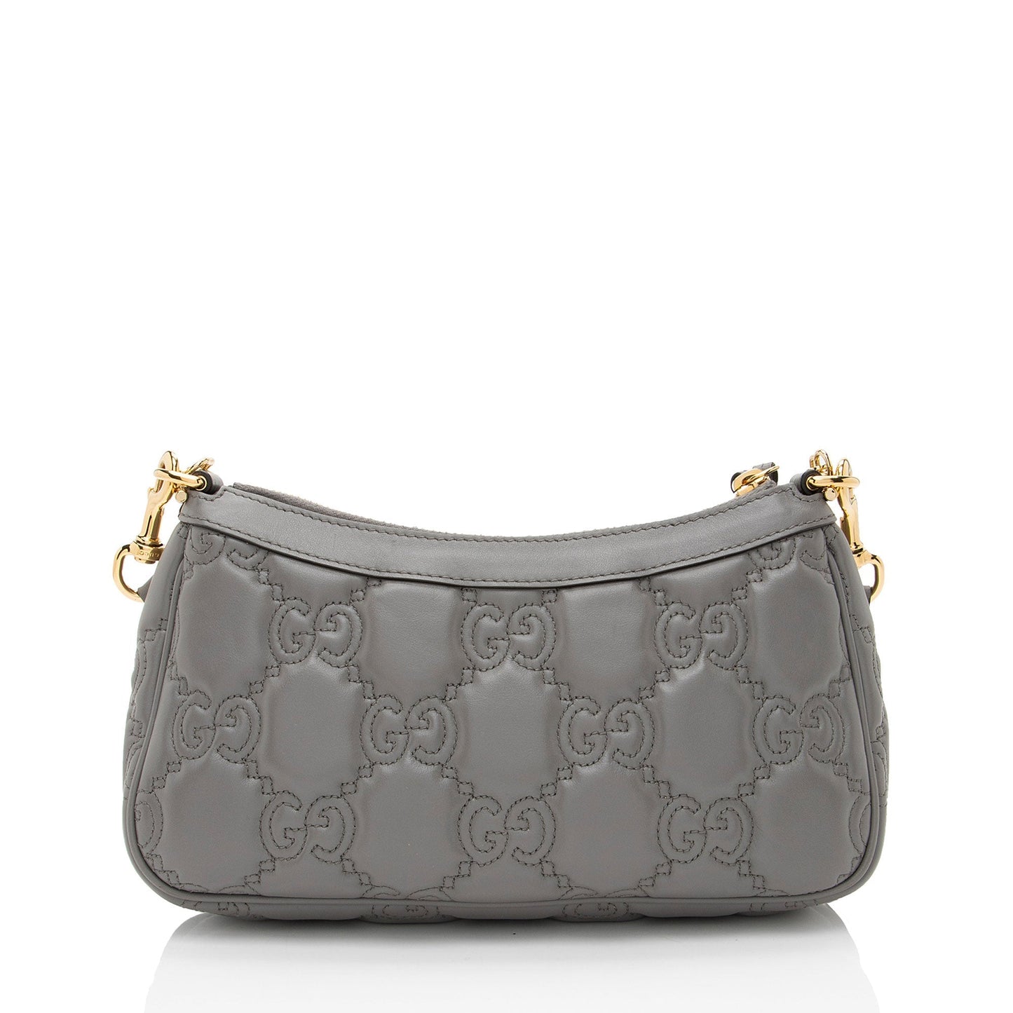 Gucci Jumbo GG Matelasse Leather Chain Small Crossbody