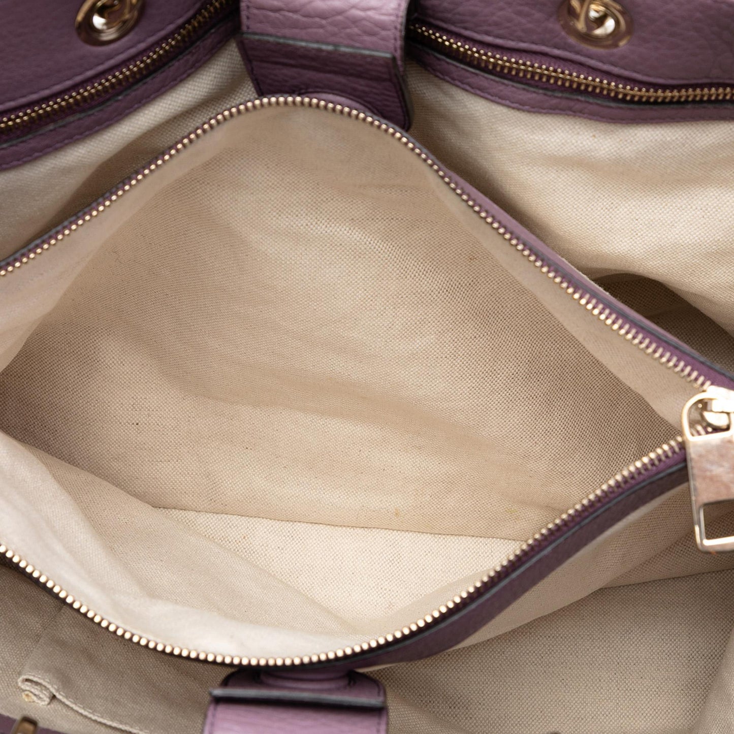 Gucci Large Calfskin Bamboo Shopper Satchel
