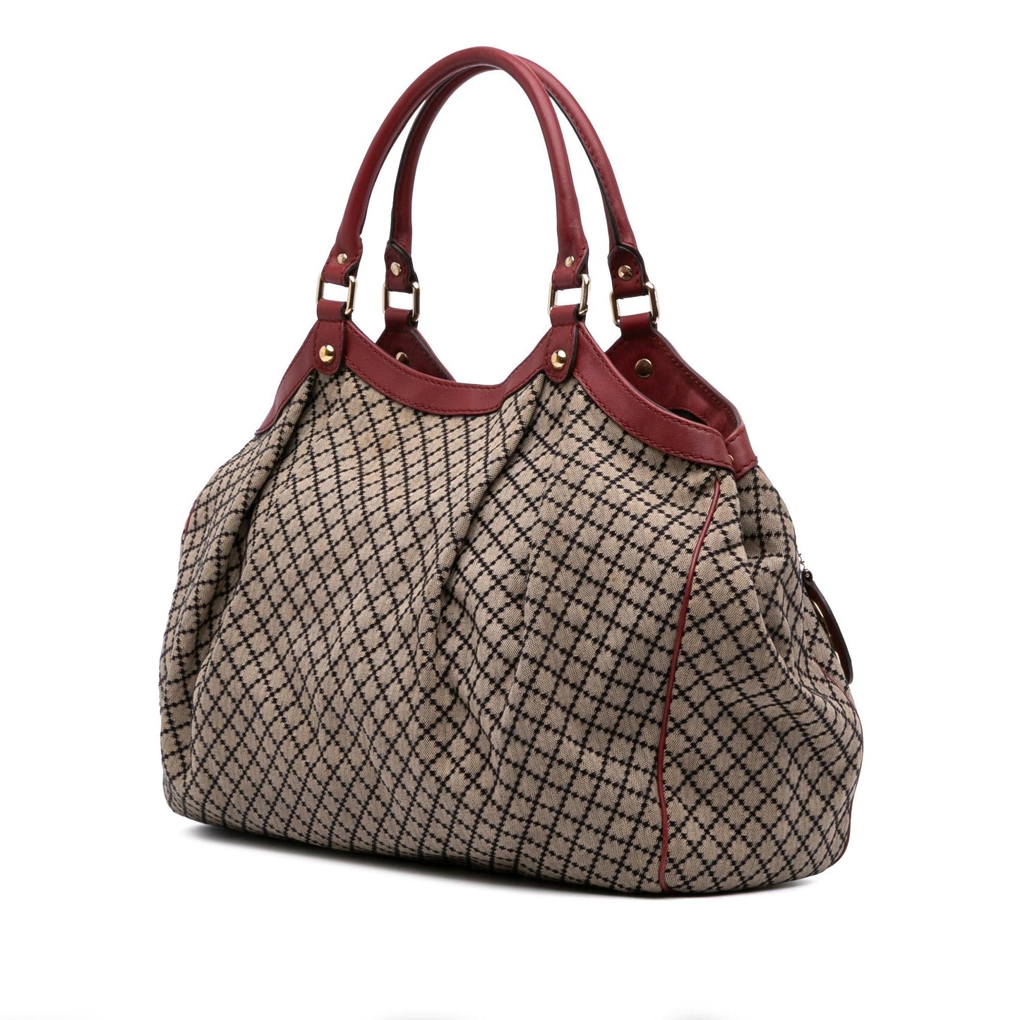 Gucci Large Diamante Canvas Sukey Tote