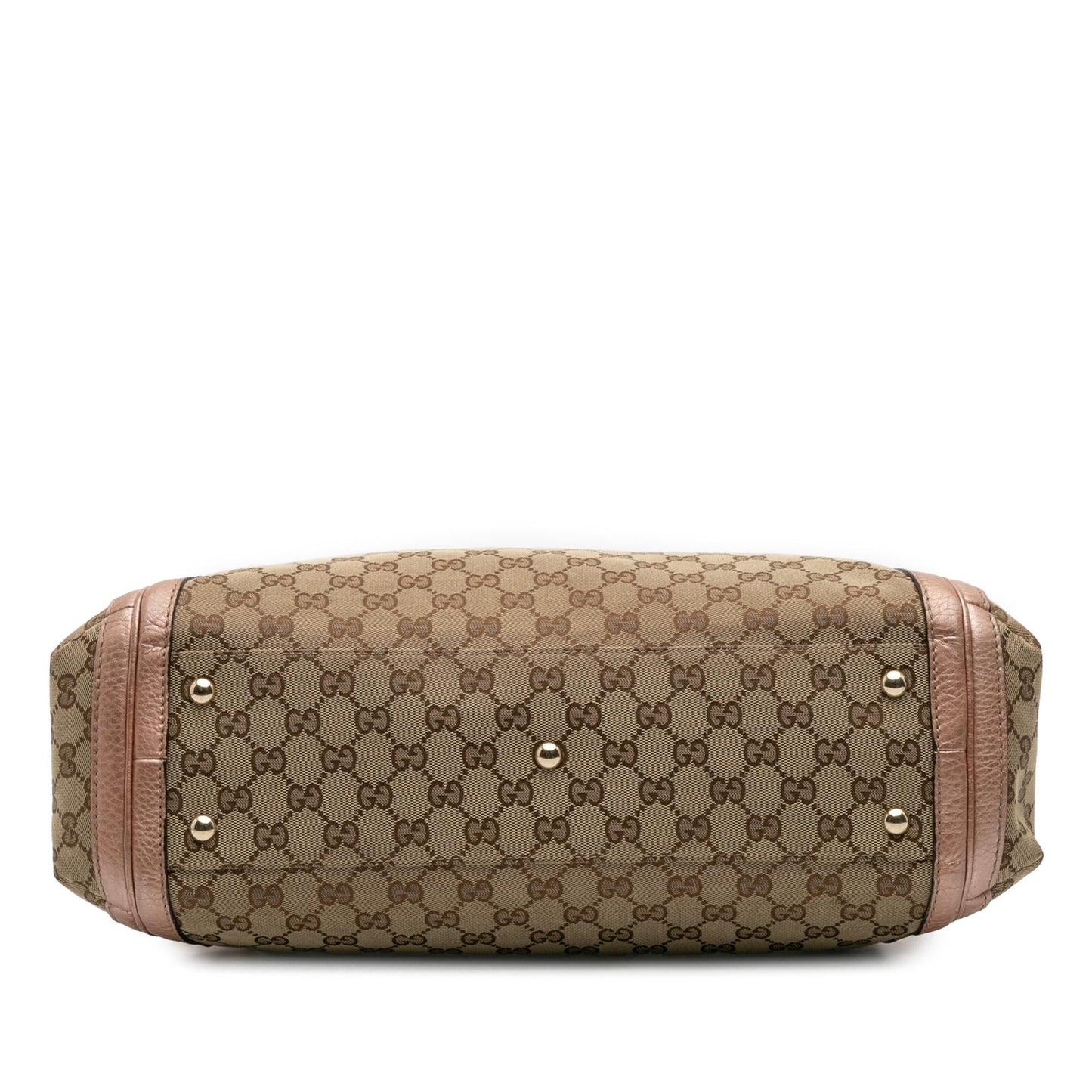 Gucci Large GG Canvas Bella Satchel