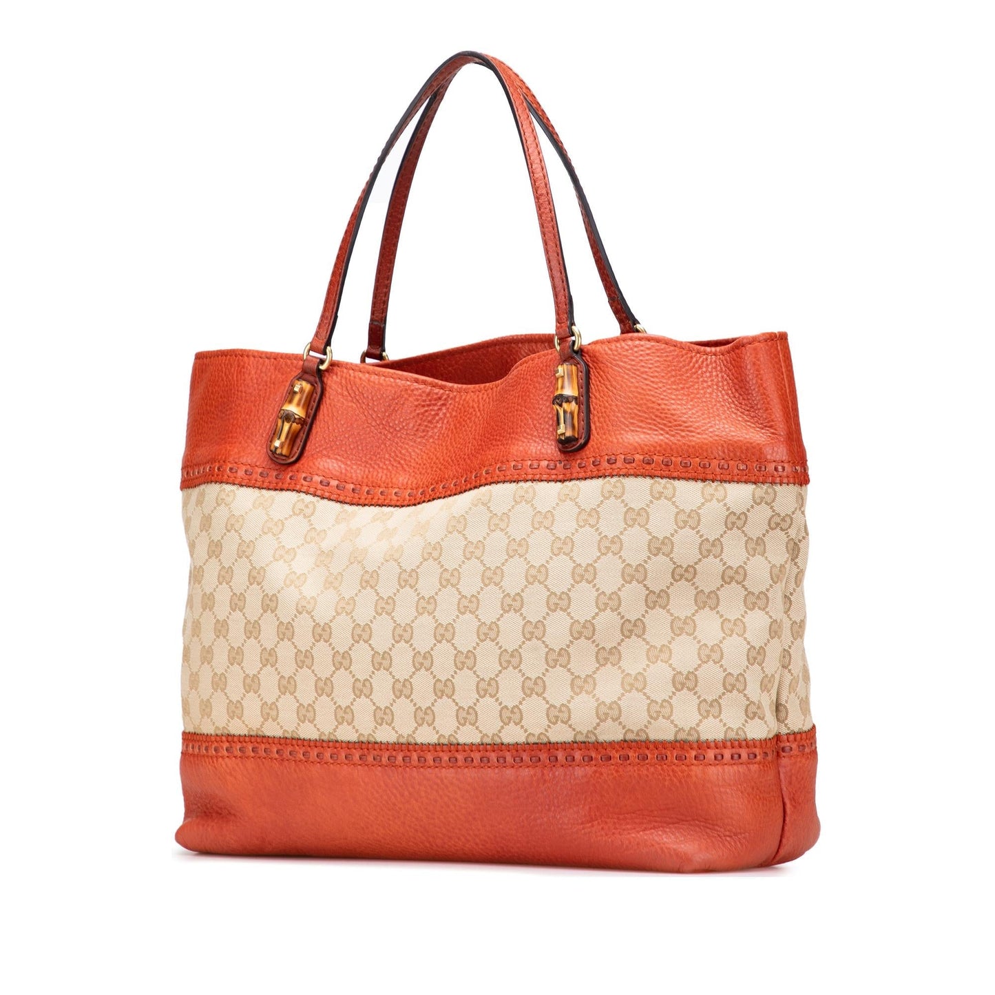 Gucci Large GG Canvas Laidback Crafty Tote