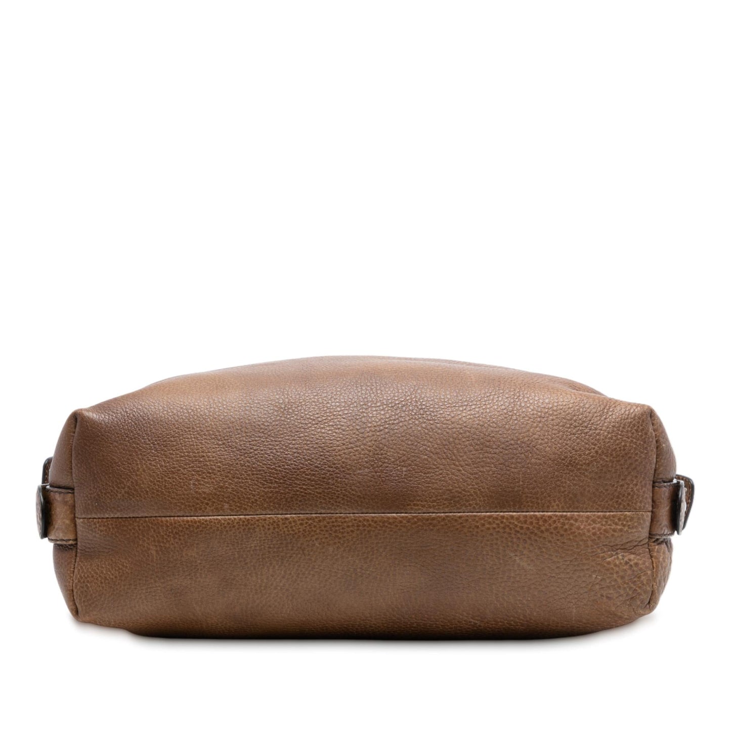 Gucci Large Leather Bamboo Bar Tote
