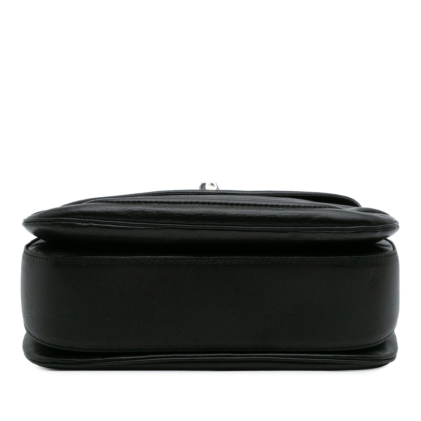 Gucci Large Pebbled Calfskin New Bamboo Top Handle Bag