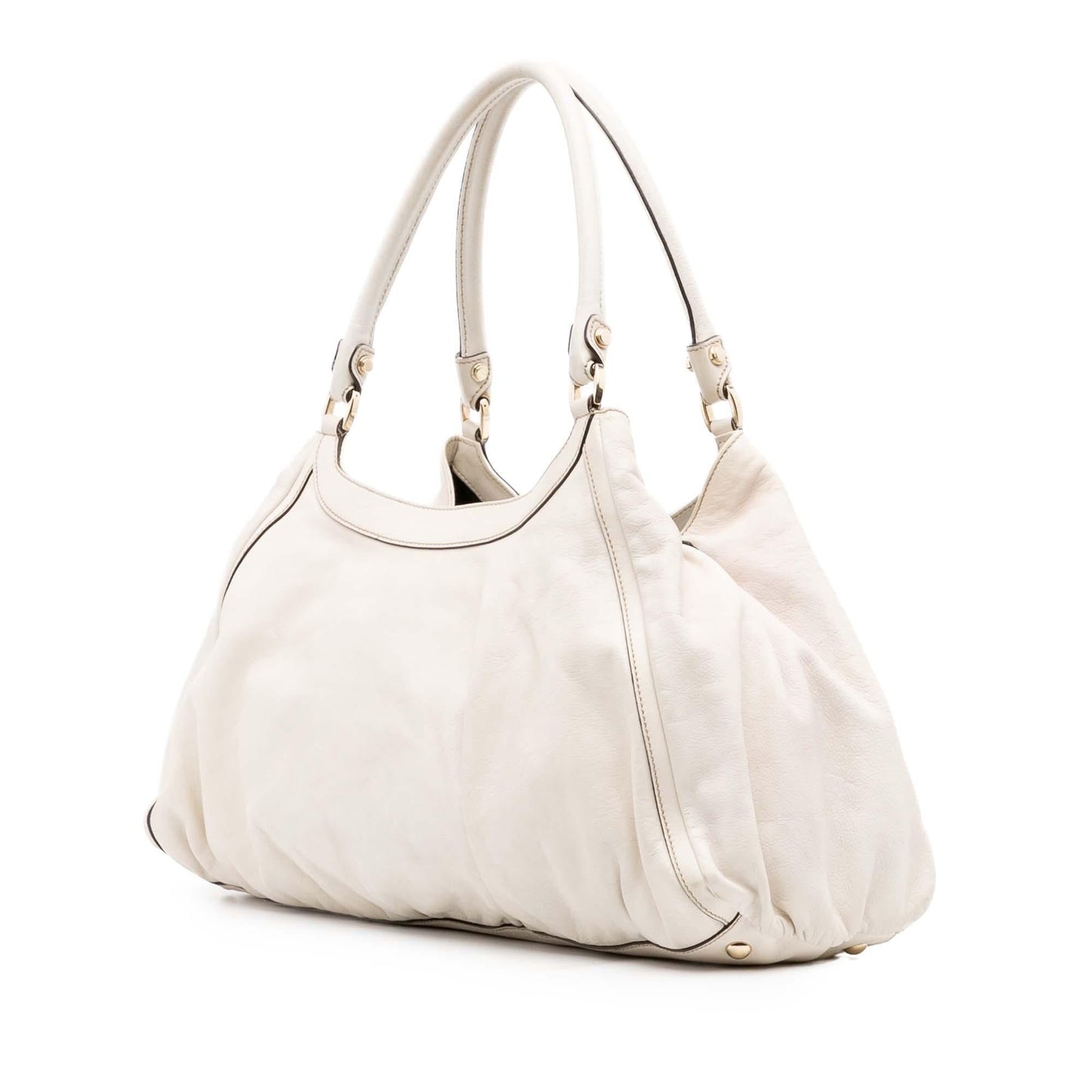 Gucci Leather Abbey D Ring Shoulder Bag
