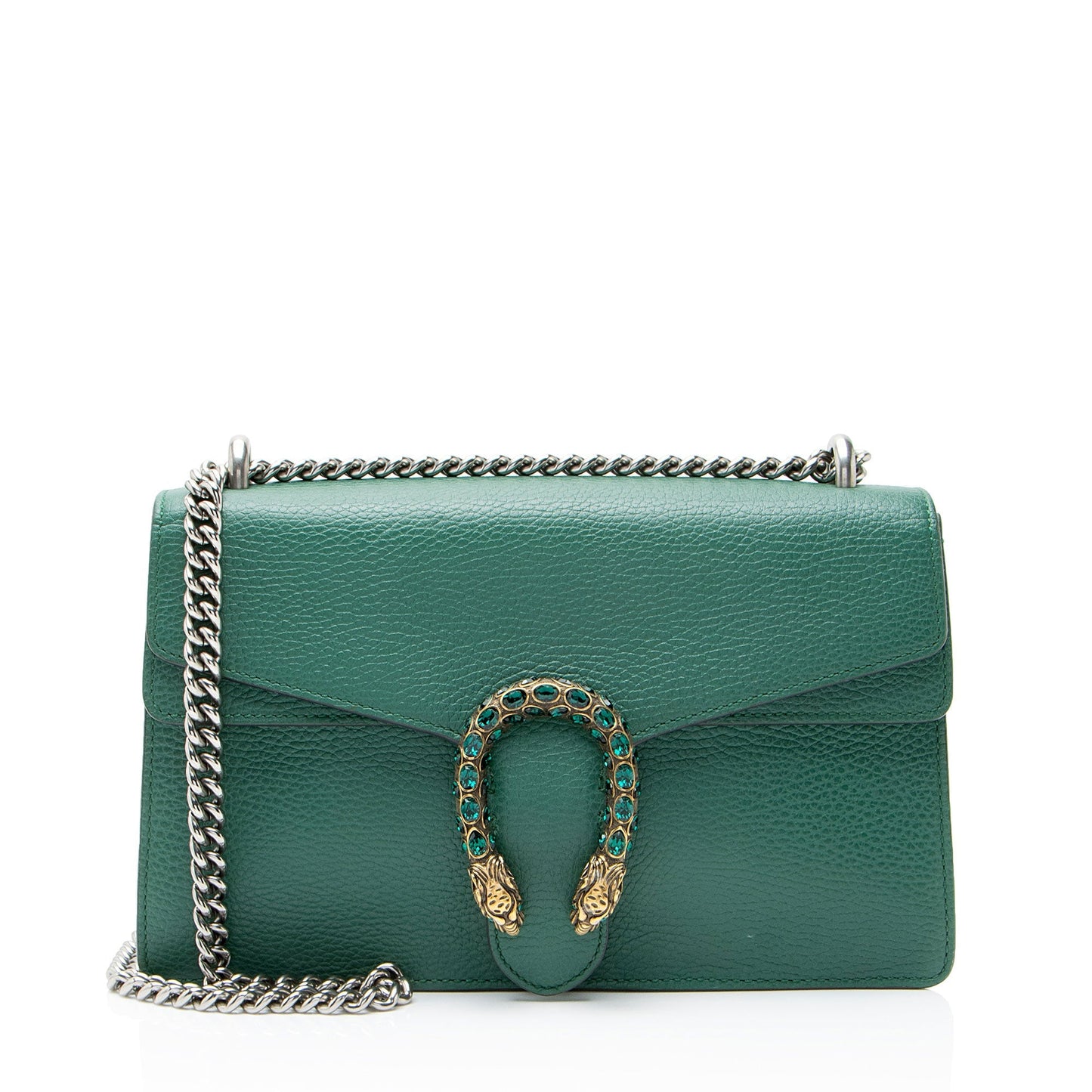 Gucci Leather Crystal Dionysus Medium Shoulder Bag