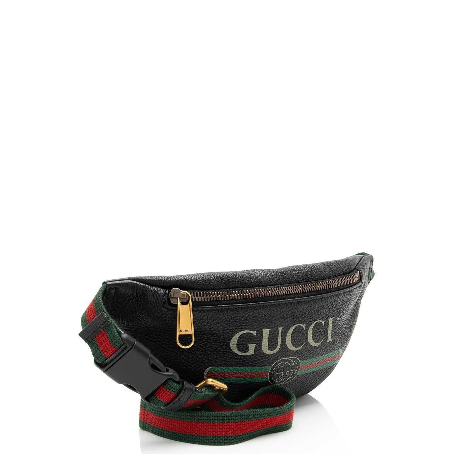 Gucci Leather Logo Belt Bag - FINAL (SHF-884OAb)