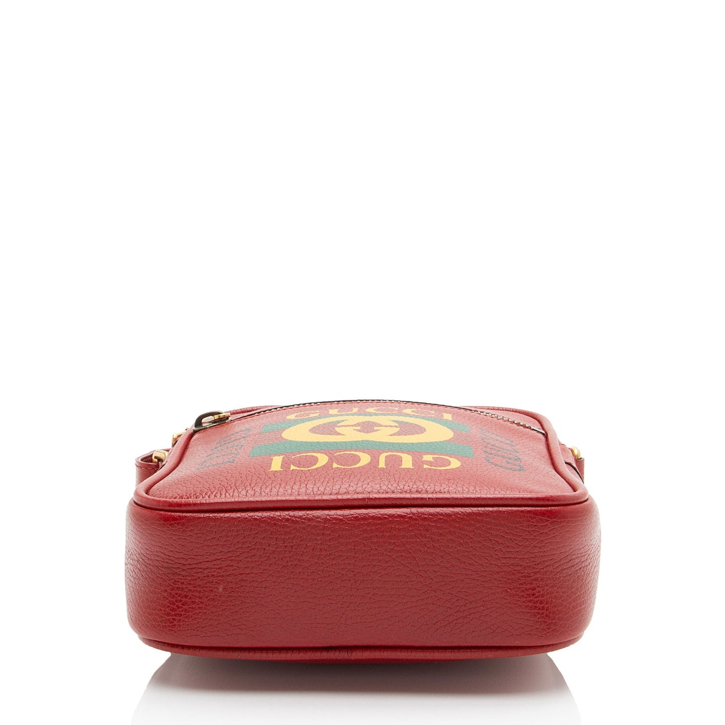 Gucci Leather Logo Messenger