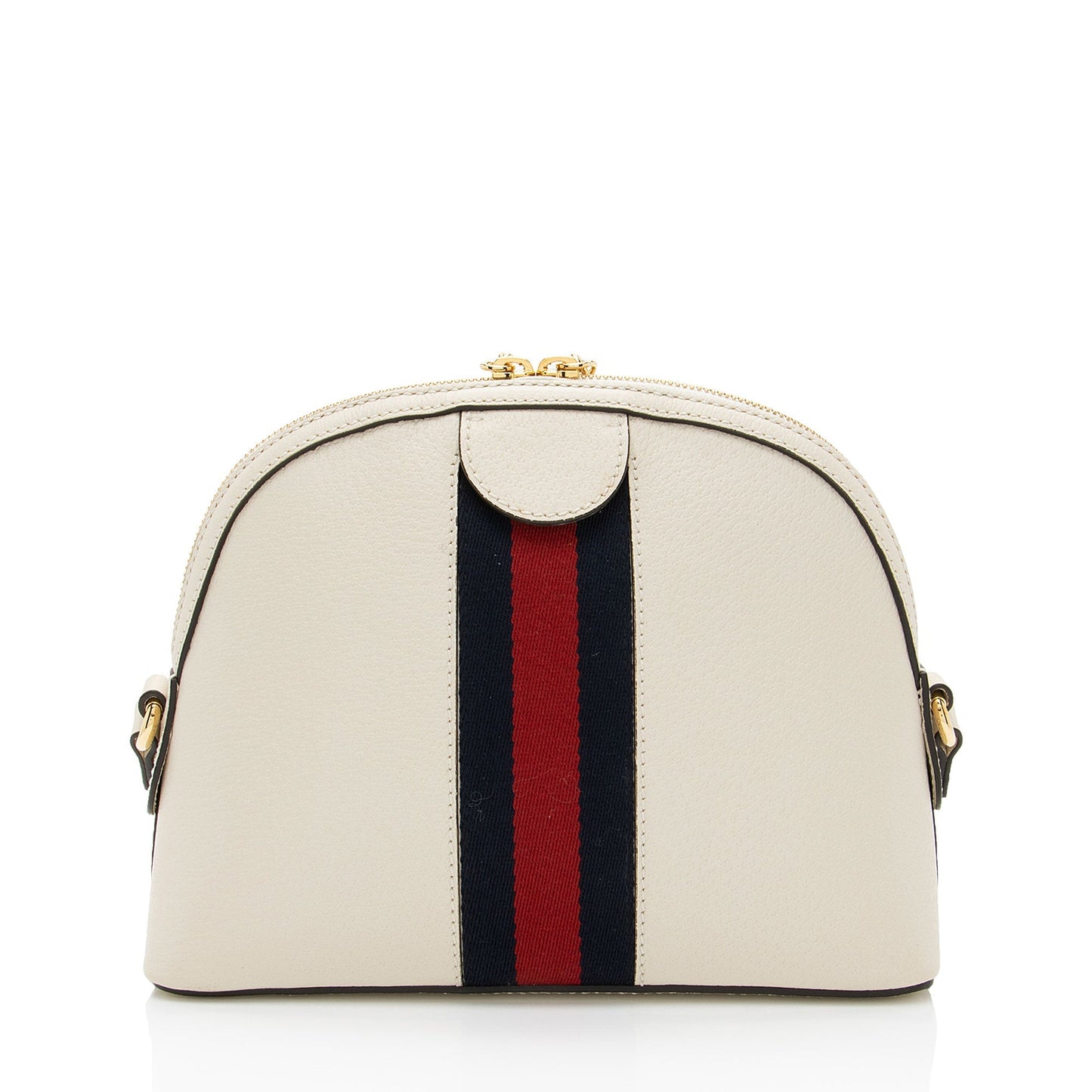 Gucci Leather Ophidia Dome Small Shoulder Bag