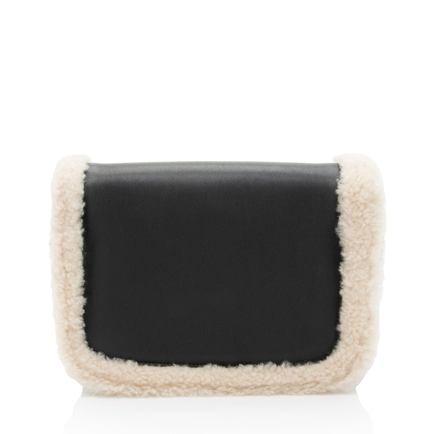 Gucci Leather Shearling Horsebit 1955 Small Bag