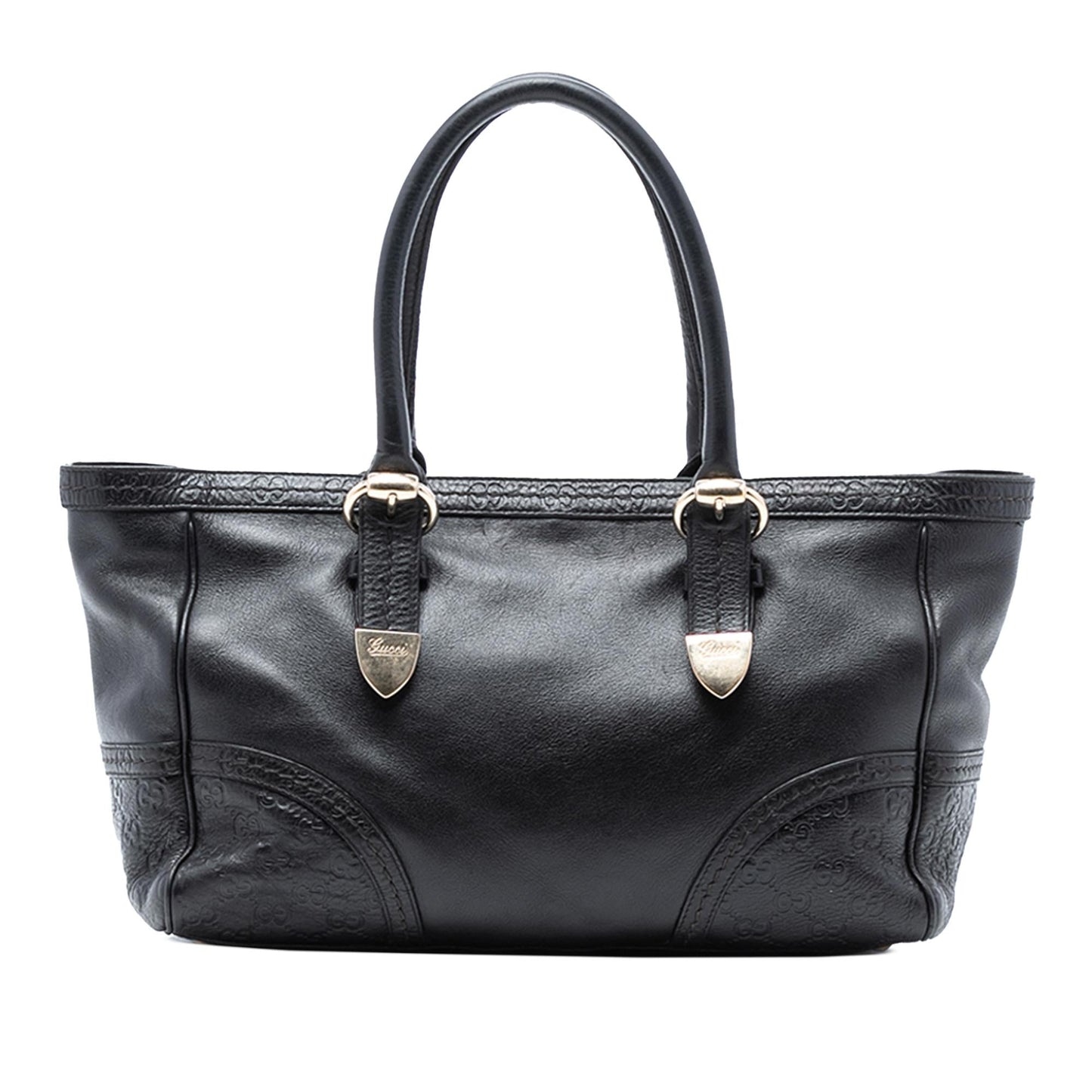 Gucci Leather Signoria Tote