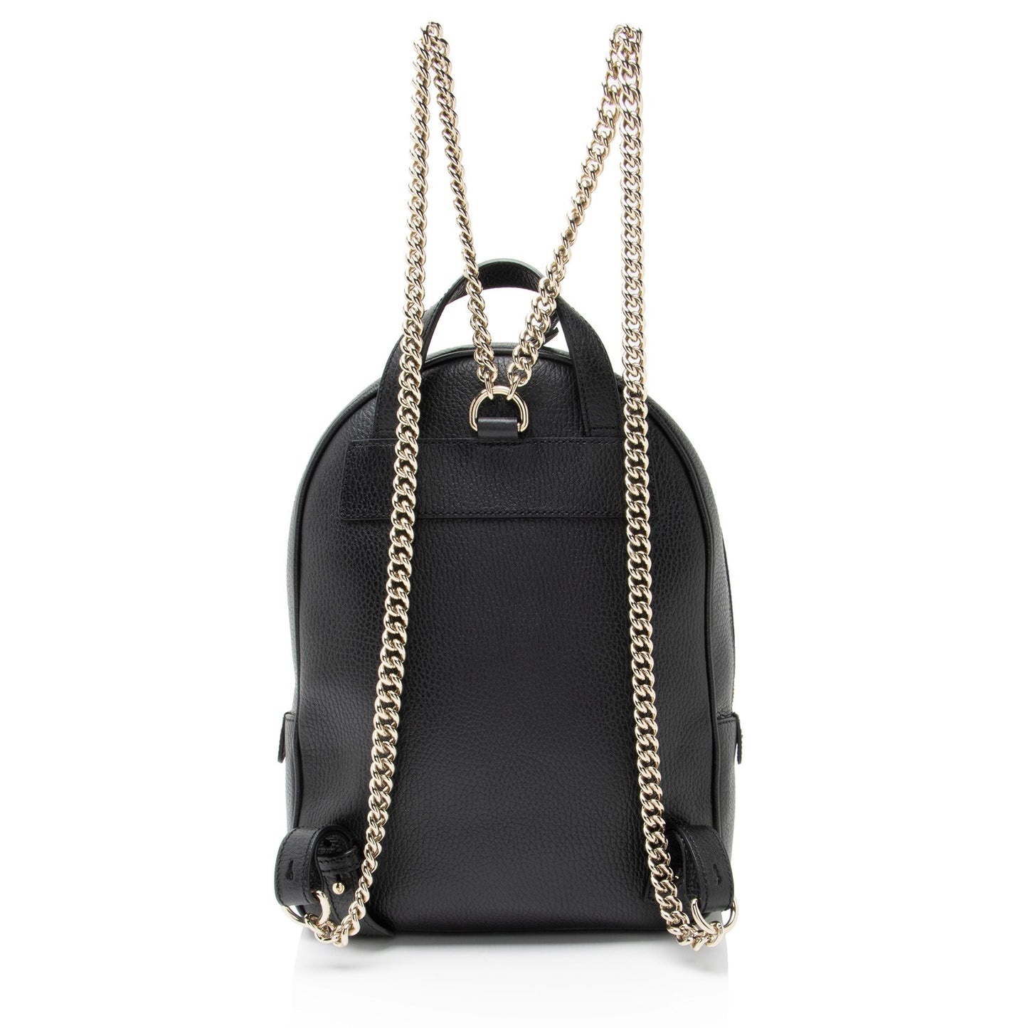 Gucci Leather Soho Chain Backpack