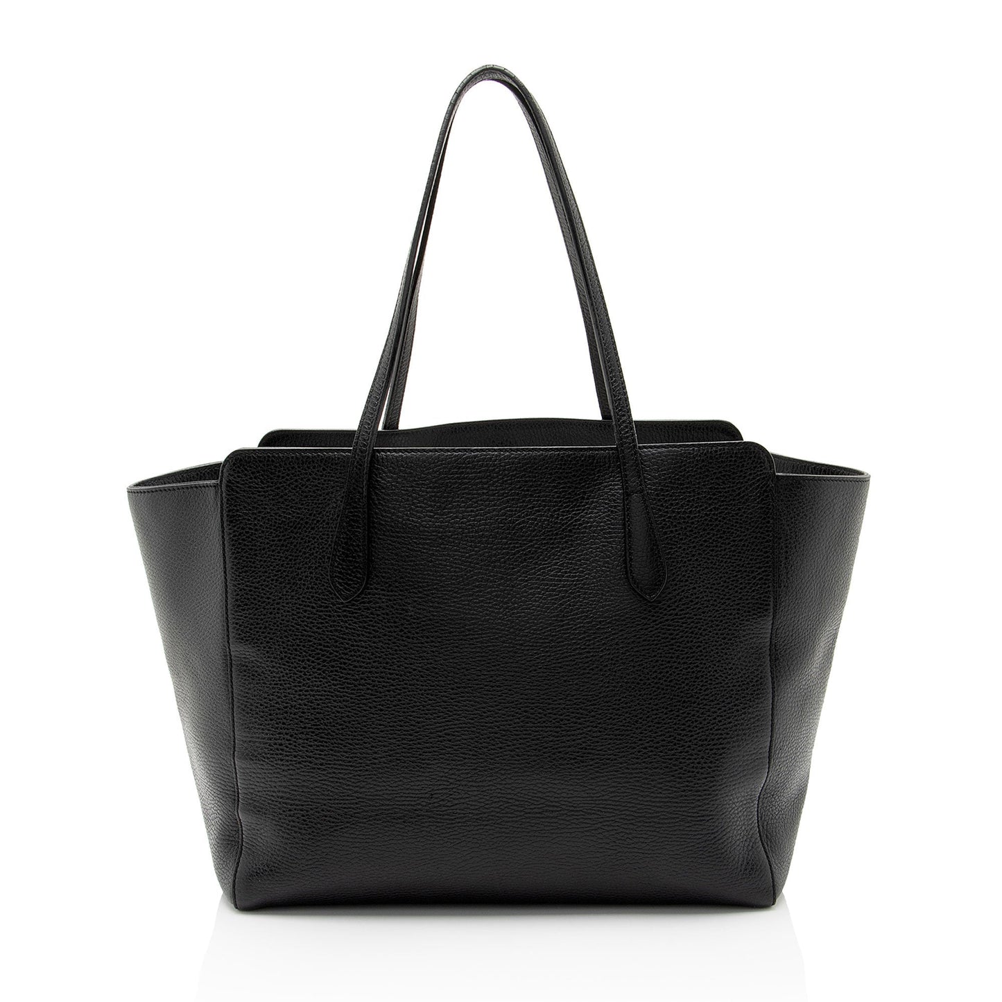 Gucci Leather Swing Medium Tote (SHF-b8kgN9)