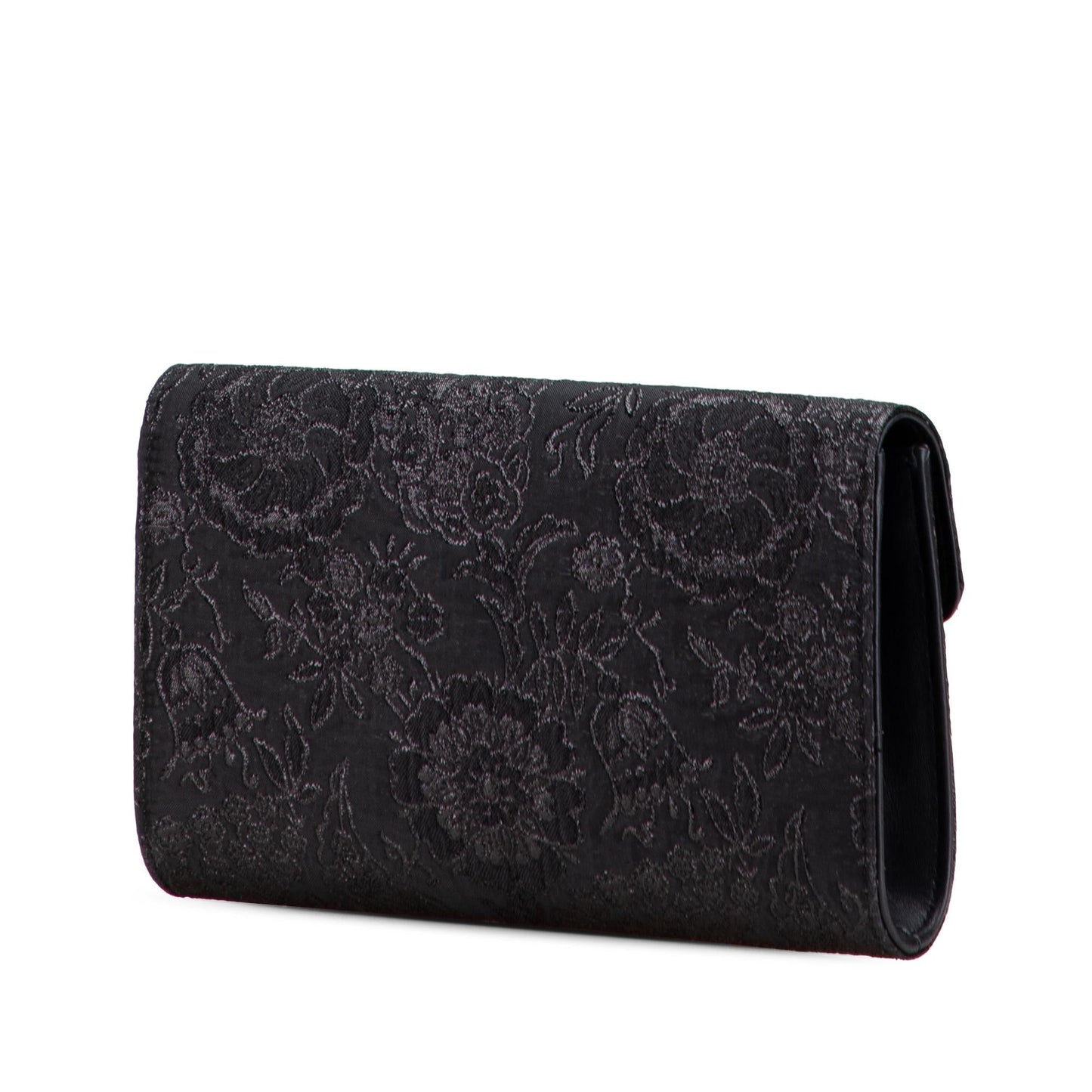 Gucci Lurex Brocade Animalier Broadway Clutch