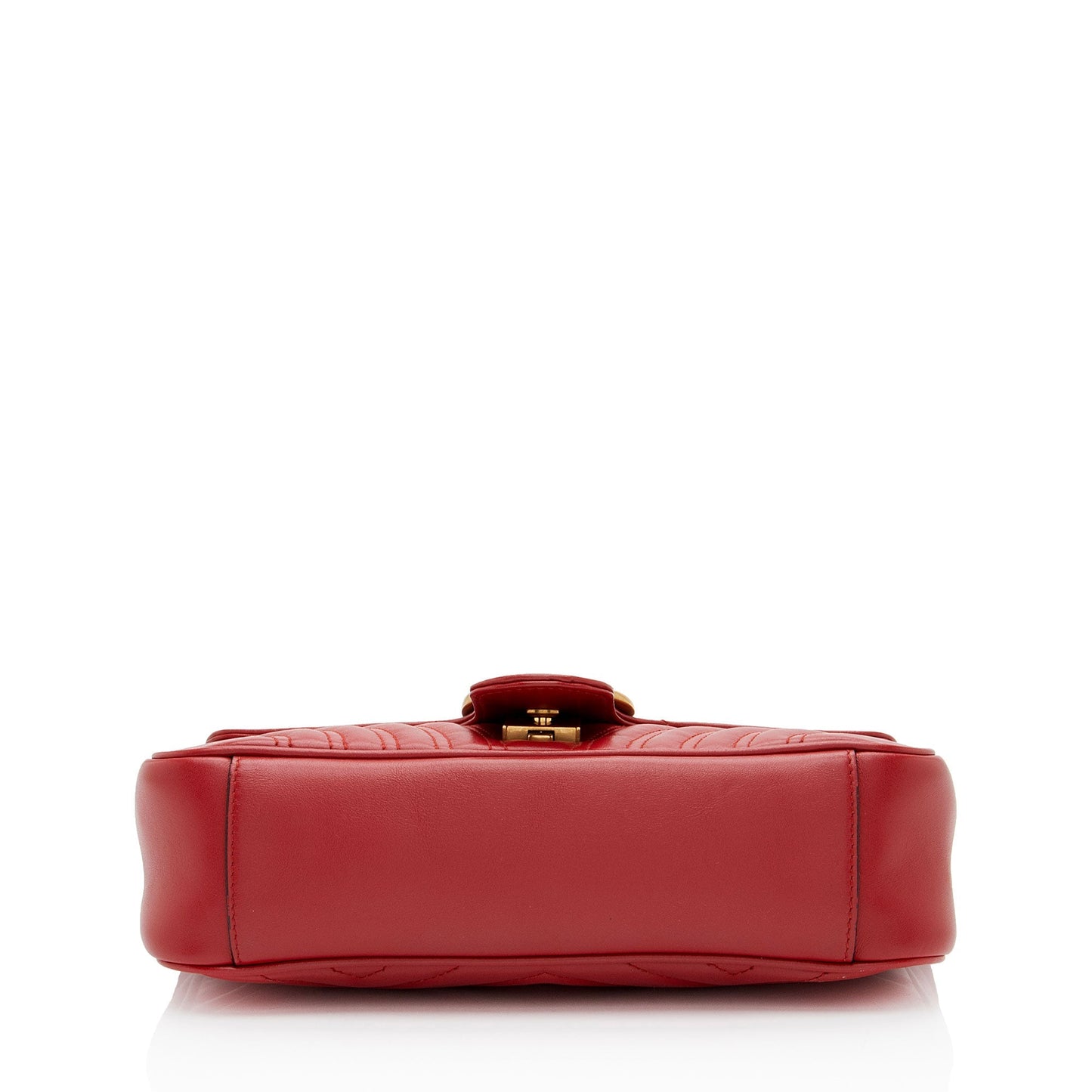 Gucci Matelasse Leather GG Marmont Medium Flap Bag
