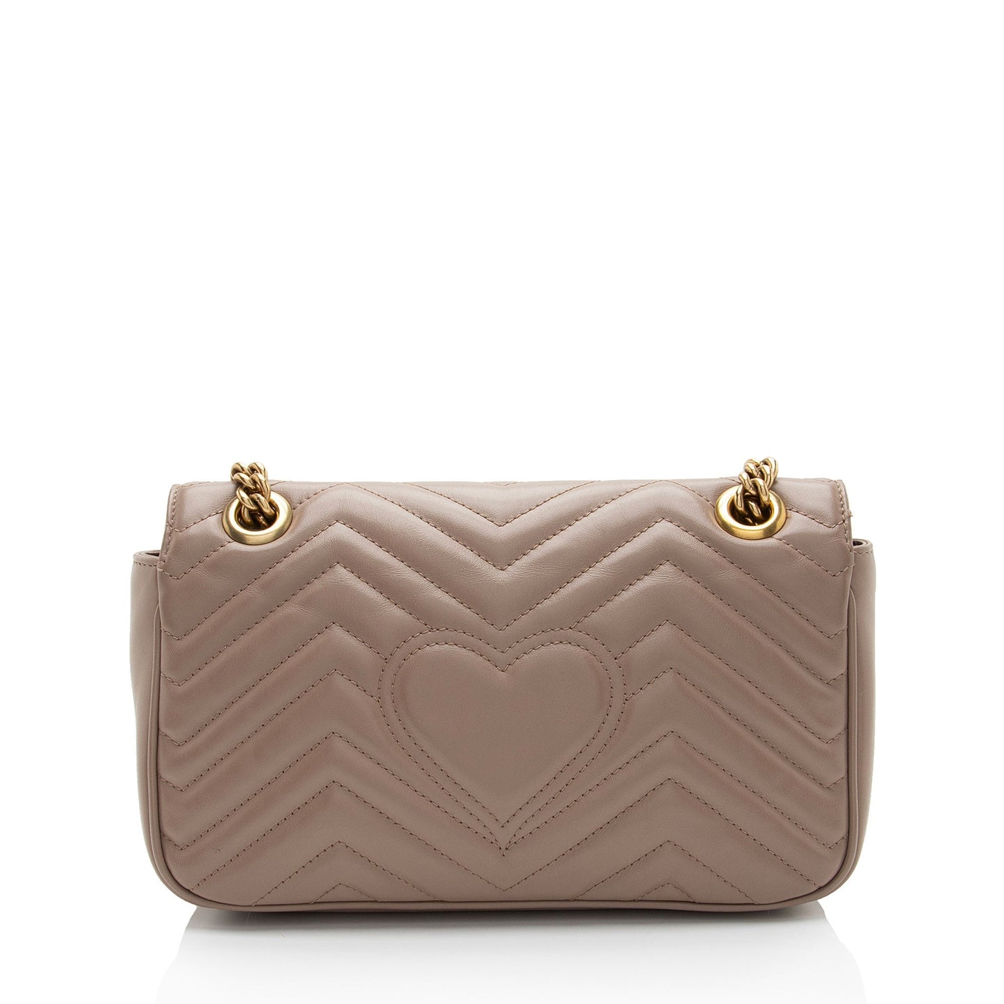 Gucci Matelasse Leather GG Marmont Small Flap Bag