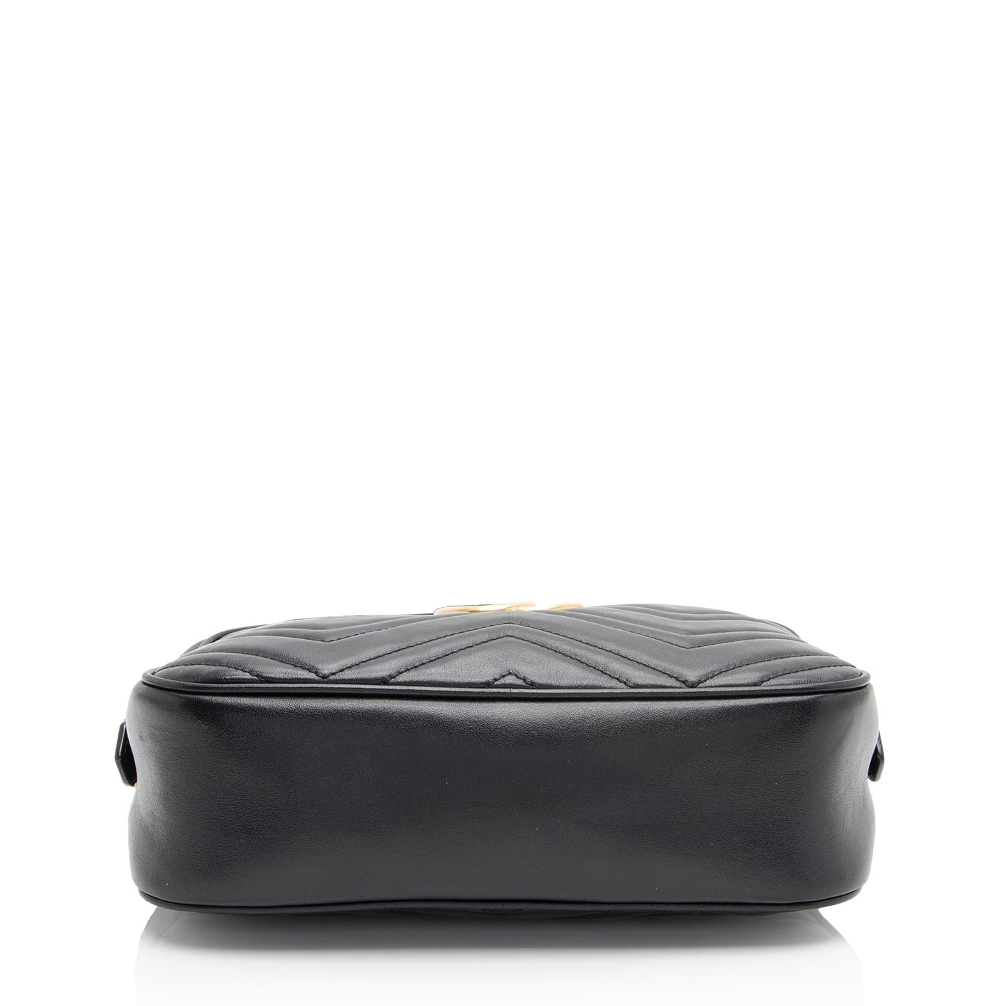 Gucci Matelasse Leather GG Marmont Small Shoulder Bag (SHF-jE5N59)