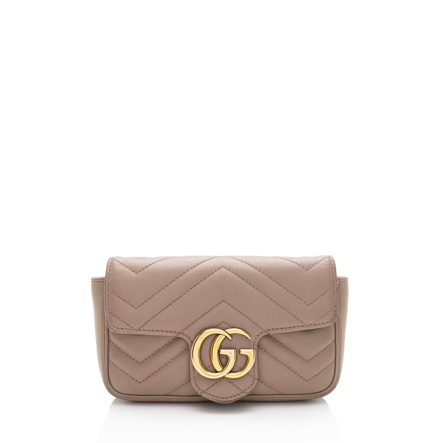 Gucci Matelasse Leather GG Marmont Mini Flap Bag - FINAL