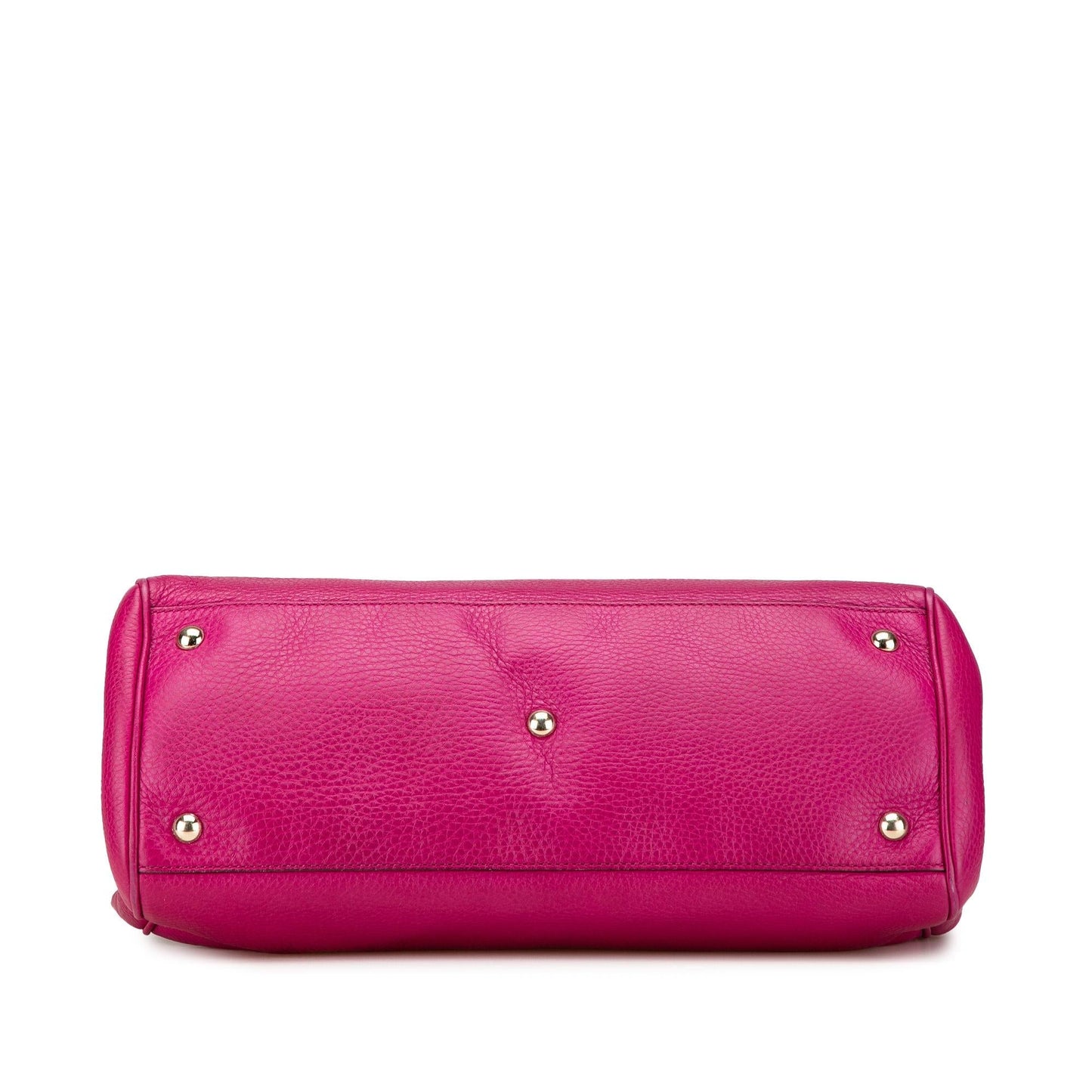 Gucci Medium Calfskin Bamboo Shopper Satchel