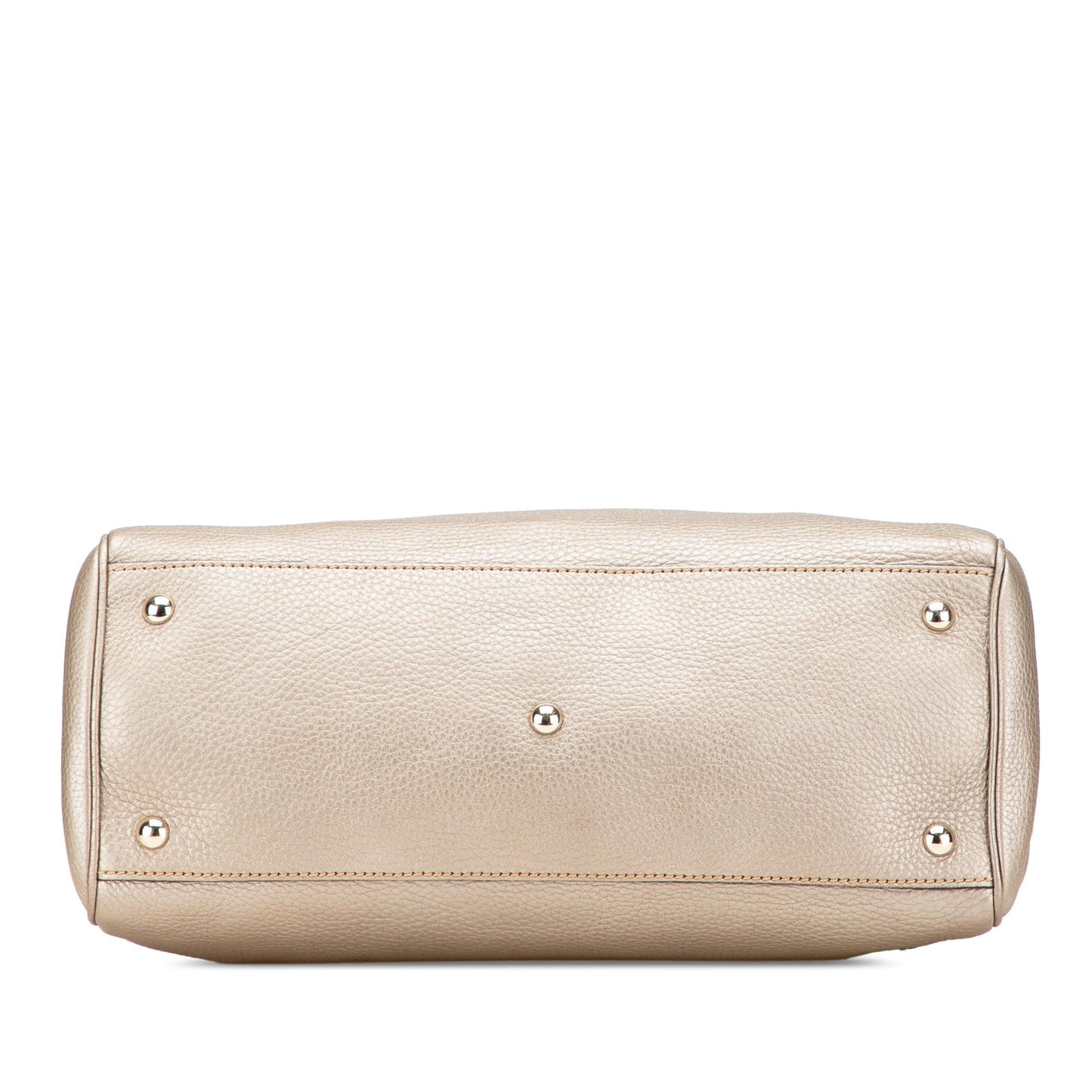 Gucci Medium Calfskin Bamboo Shopper Satchel