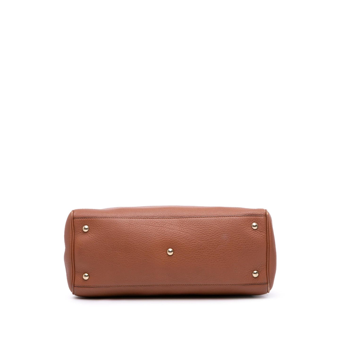 Gucci Medium Calfskin Bamboo Shopper Satchel