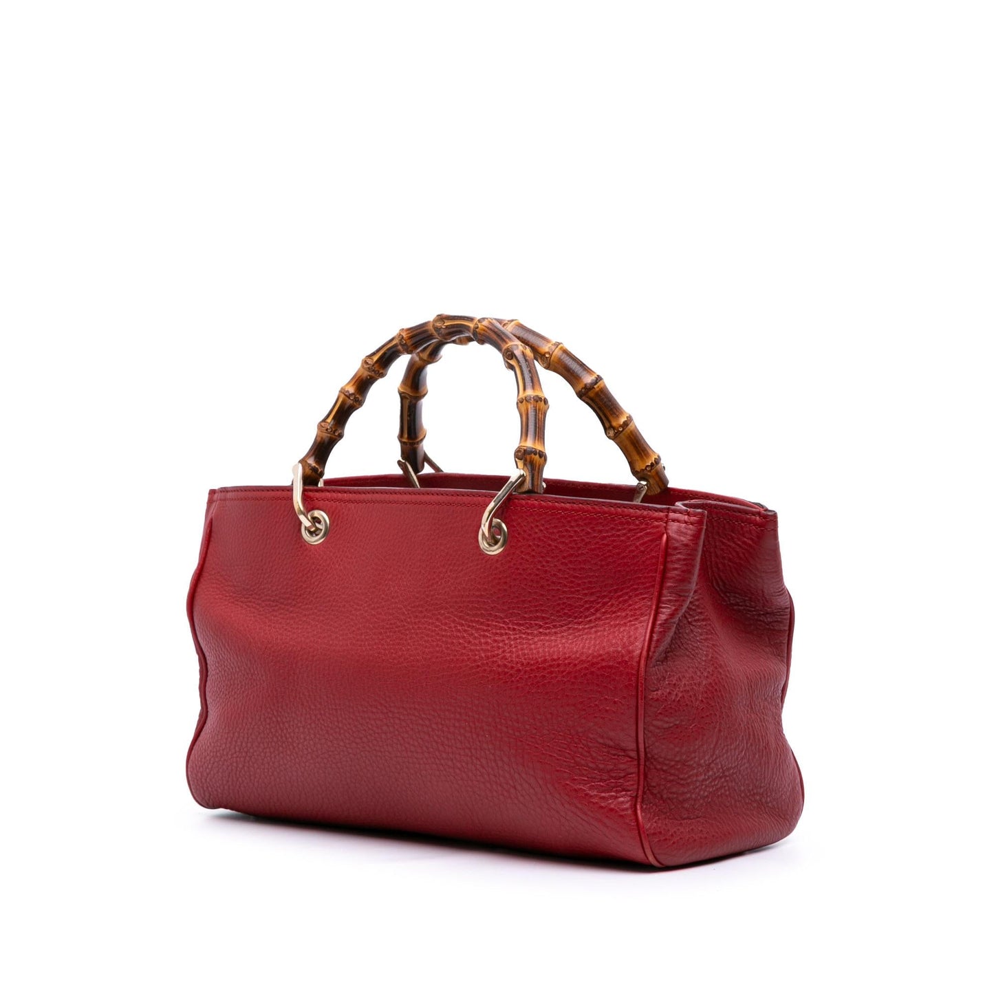 Gucci Medium Calfskin Bamboo Shopper Satchel
