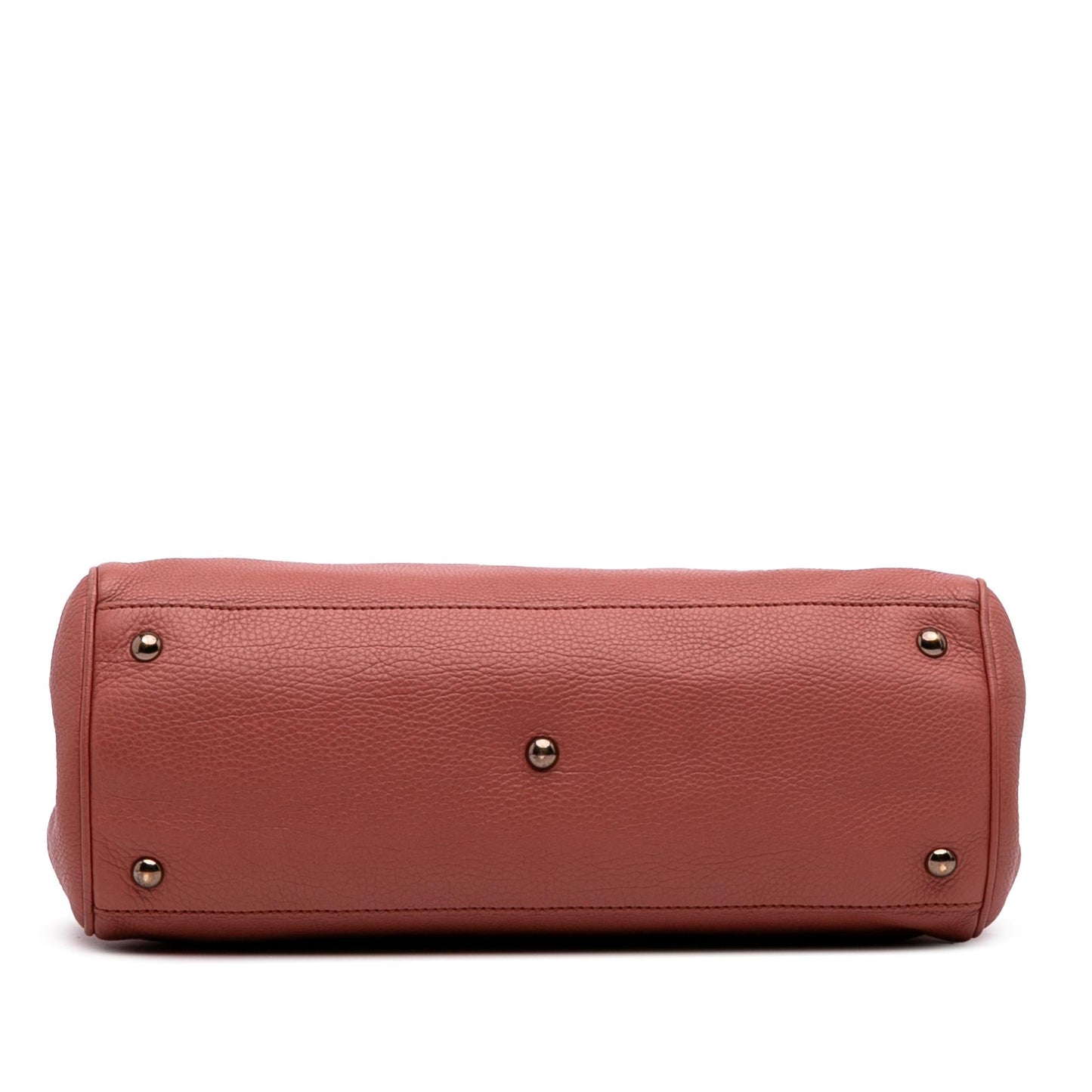 Gucci Medium Calfskin Bamboo Shopper Satchel