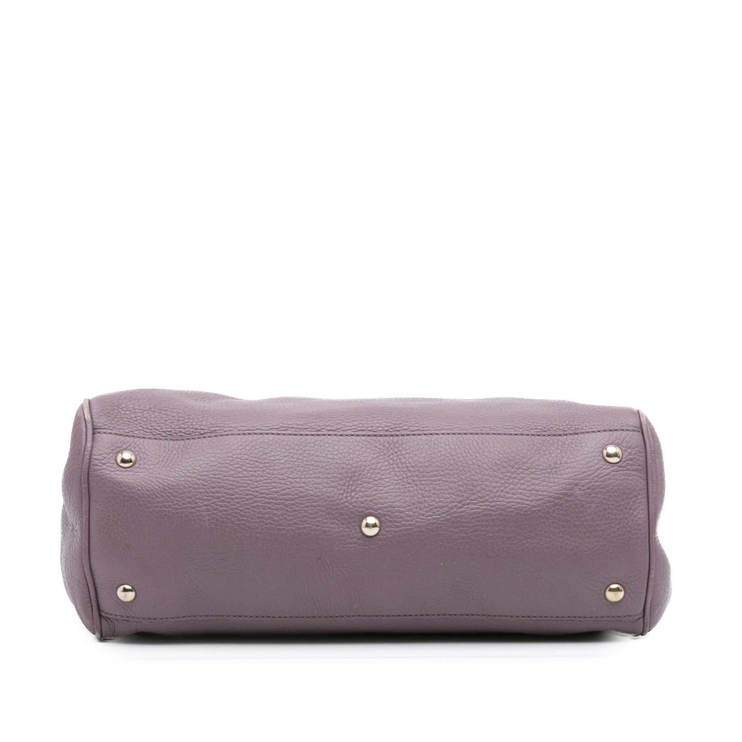 Gucci Medium Calfskin Bamboo Shopper Satchel