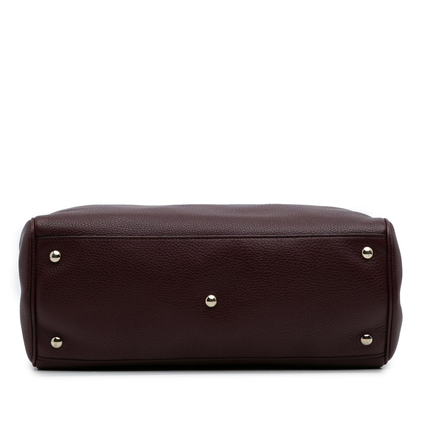Gucci Medium Calfskin Bamboo Shopper Satchel