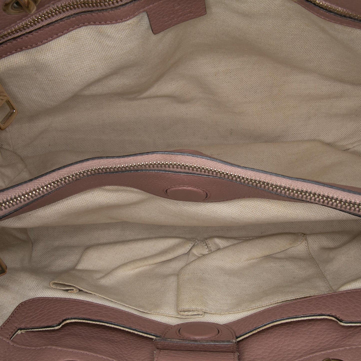 Gucci Medium Calfskin Bamboo Shopper Satchel