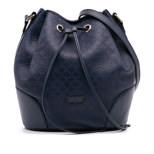Gucci Medium Calfskin Bright Diamante Bucket