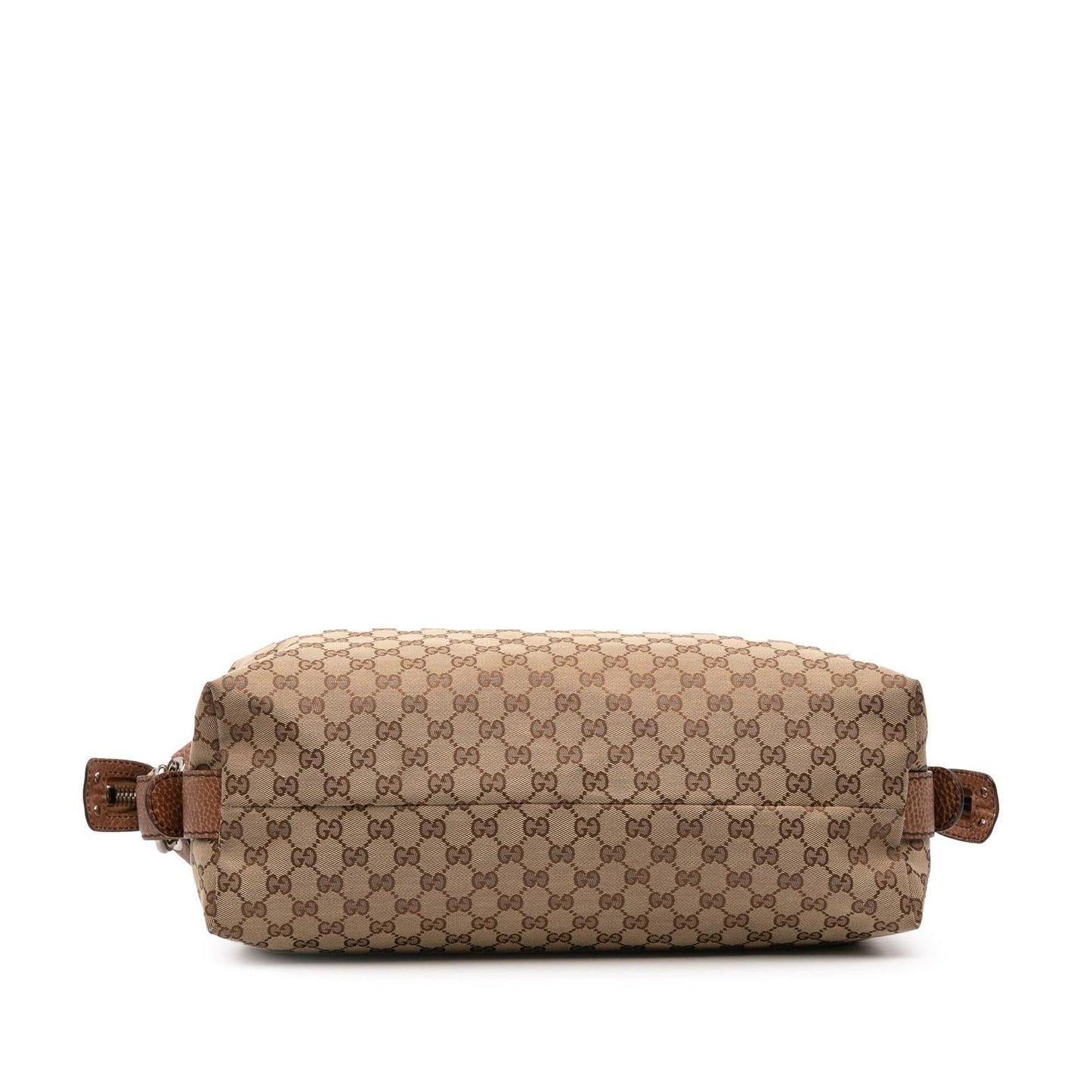 Gucci Medium GG Canvas Bamboo Bar Tote