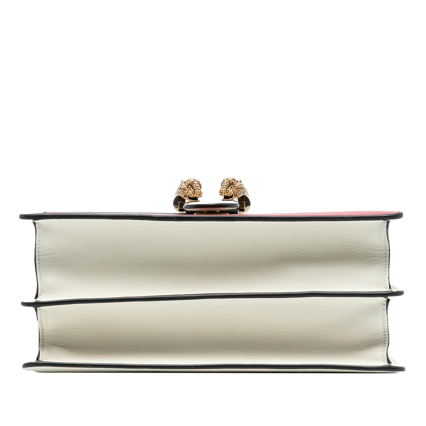 Gucci Medium Leather Bamboo Dionysus Web Satchel