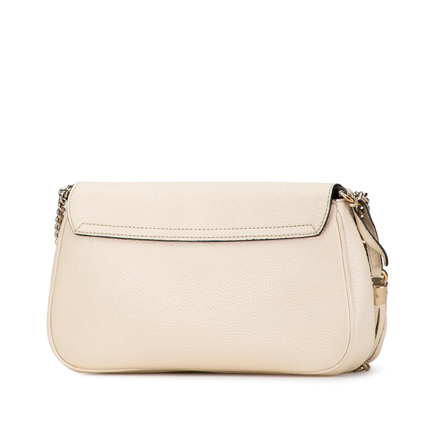 Gucci Medium Leather Soho Chain Flap Crossbody (SHG-4F65Xy)