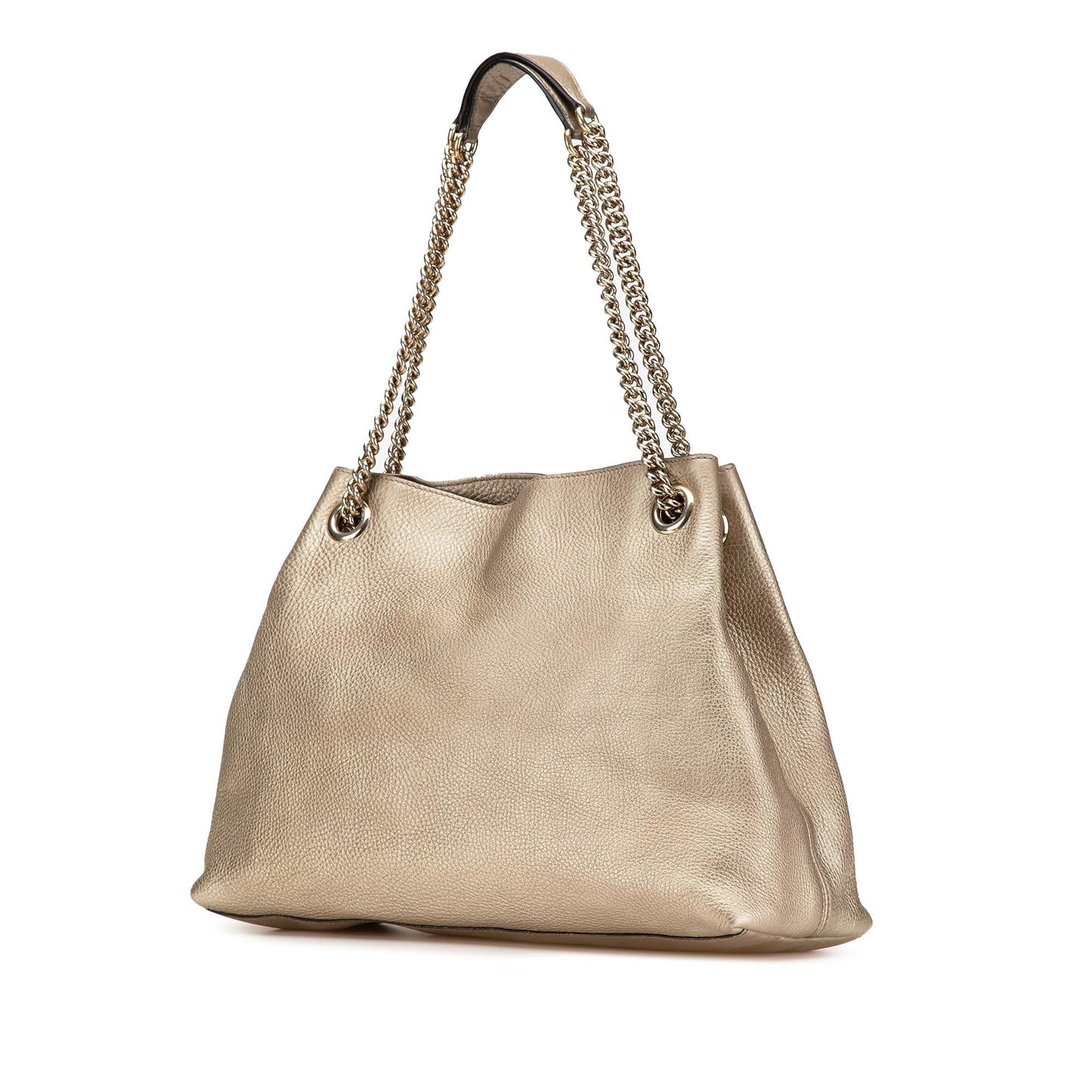 Gucci Medium Leather Soho Chain Tote