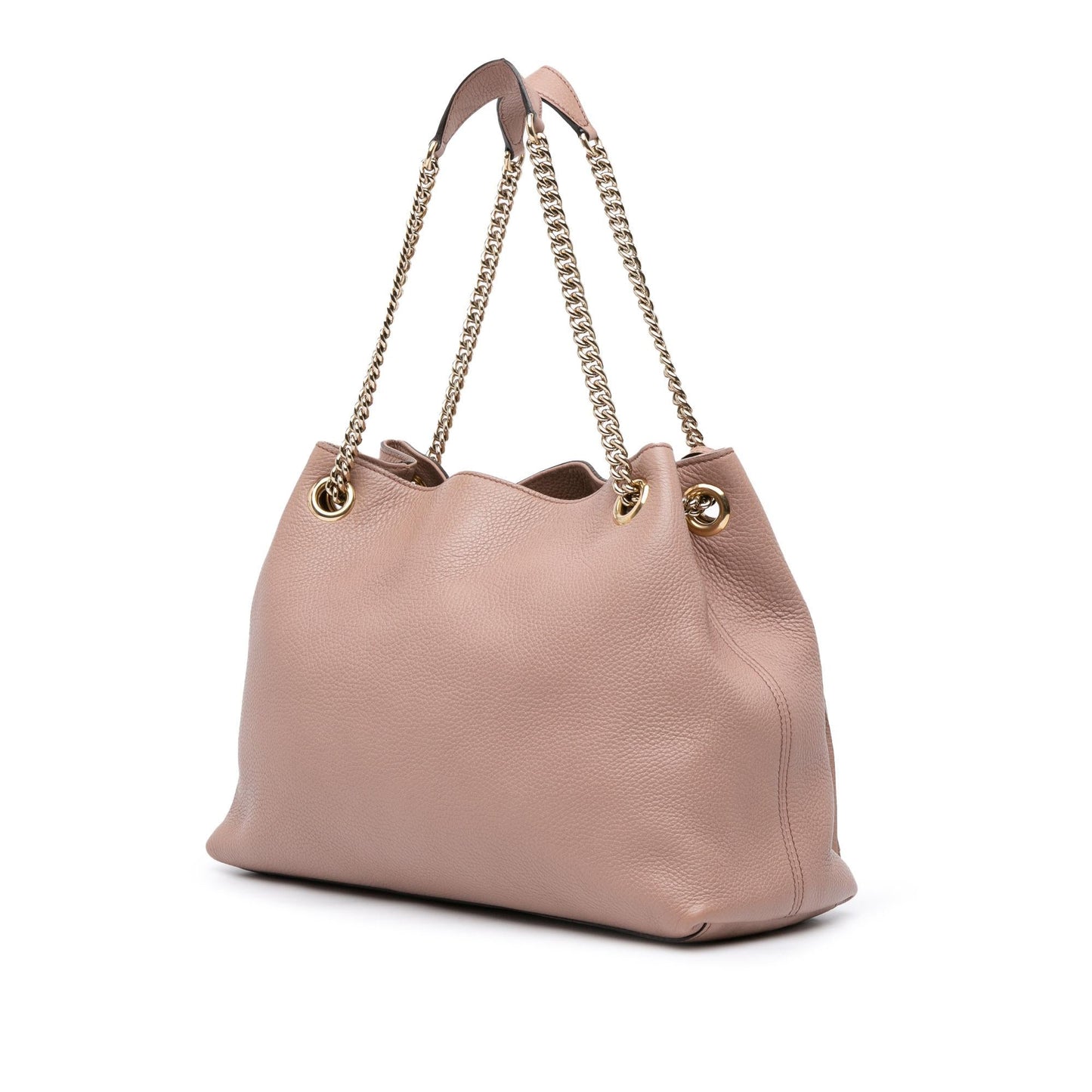 Gucci Medium Leather Soho Chain Tote