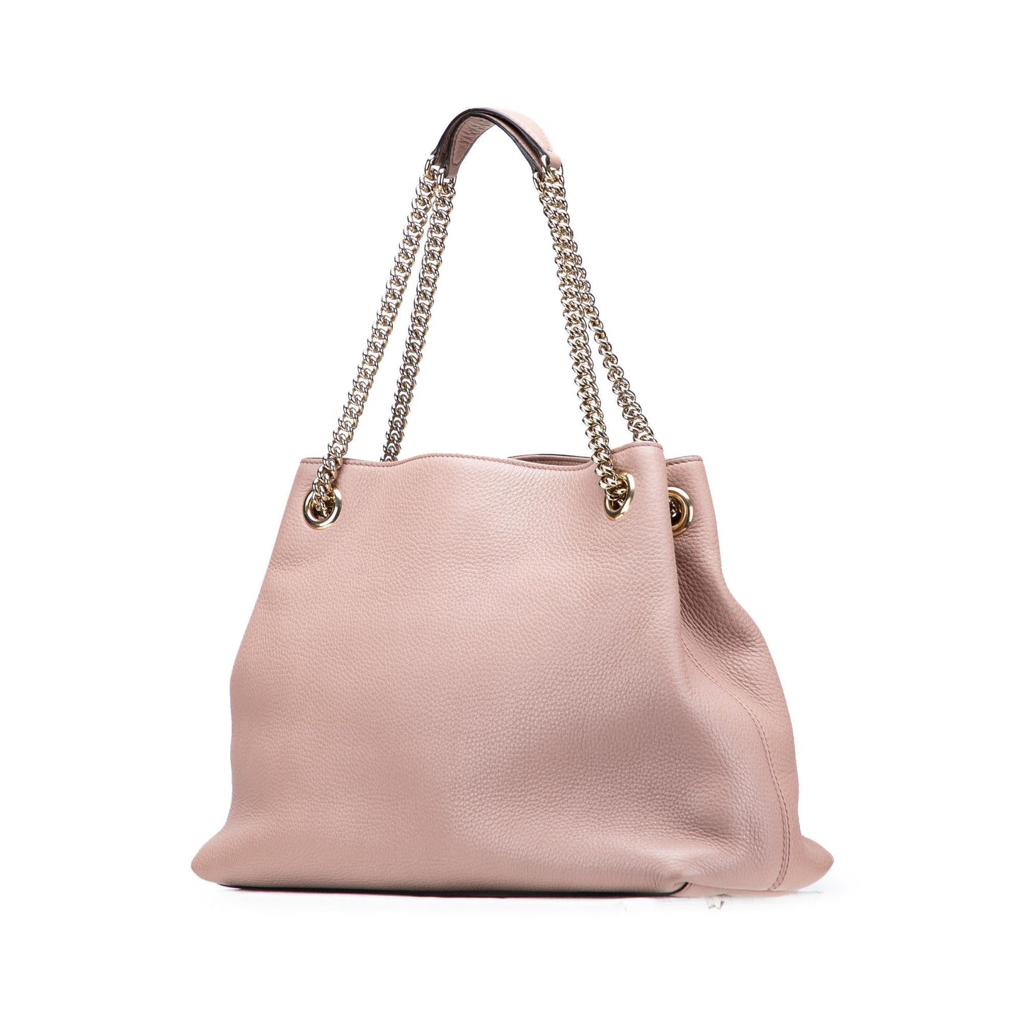 Gucci Medium Leather Soho Chain Tote