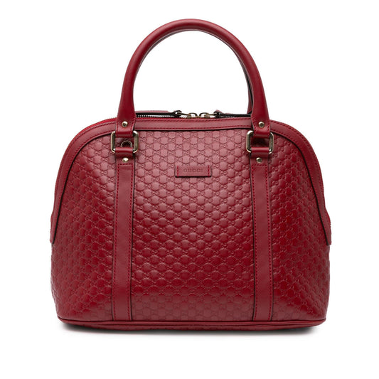 Gucci Medium Microguccissima Dome Satchel