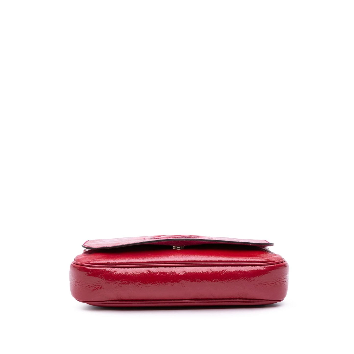 Gucci Medium Patent Soho Chain Flap Crossbody