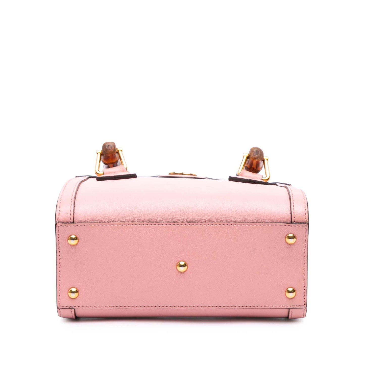 Gucci Mini Calfskin Bamboo Diana Satchel