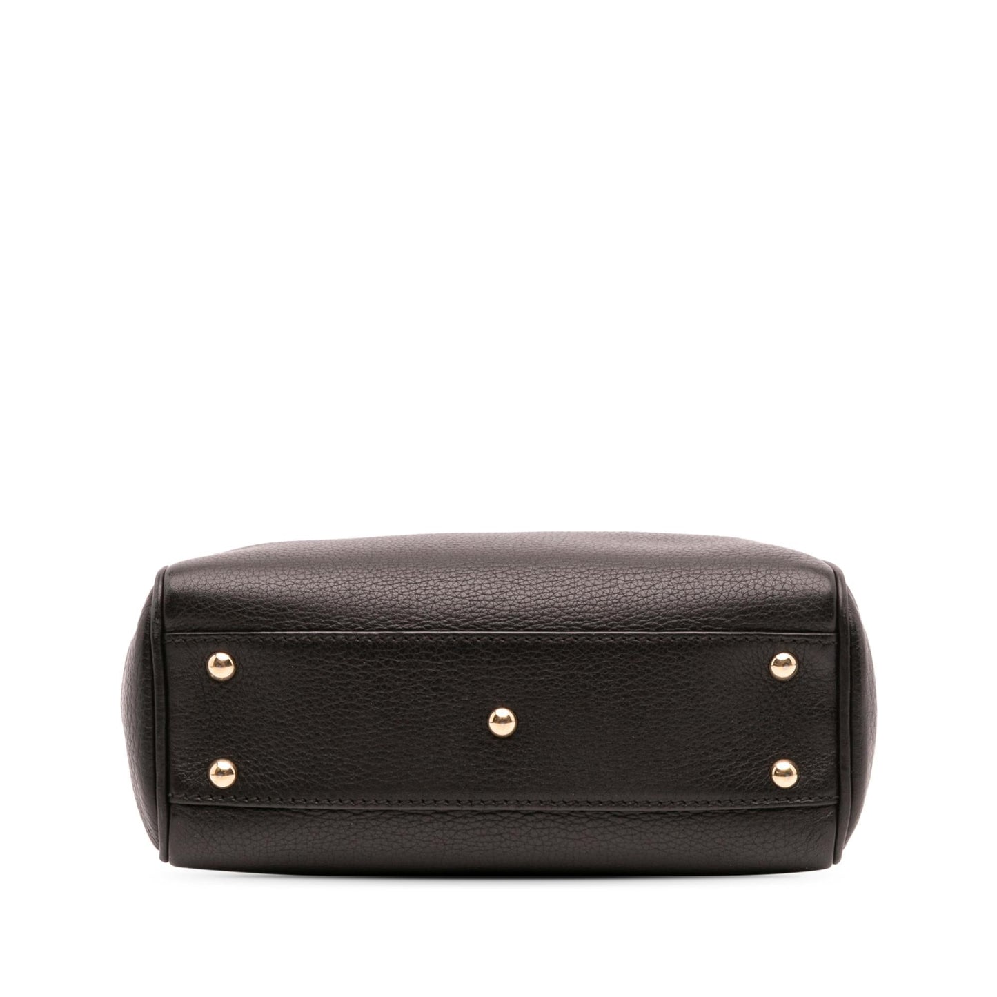 Gucci Mini Calfskin Bamboo Shopper Satchel