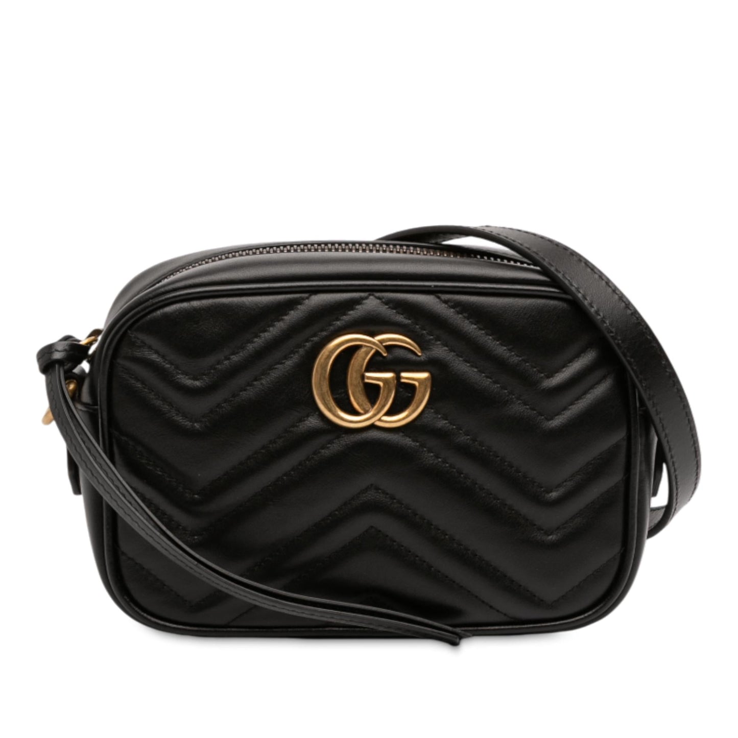 Gucci Mini GG Marmont Matelasse Leather Crossbody