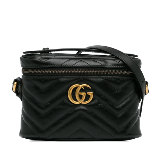 Gucci Mini GG Marmont Satchel (SHG-EaRuAN)